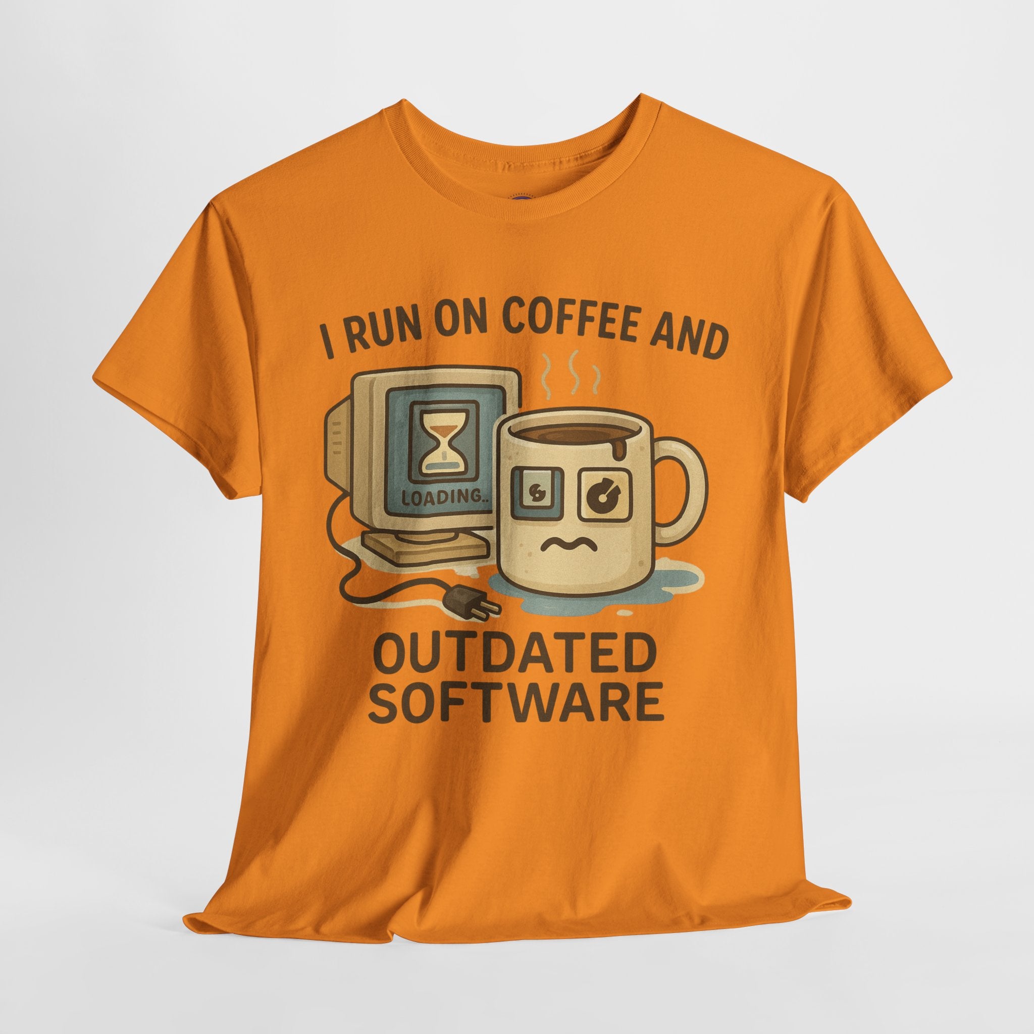 I Run on Coffee and Outdated Software T-Shirt