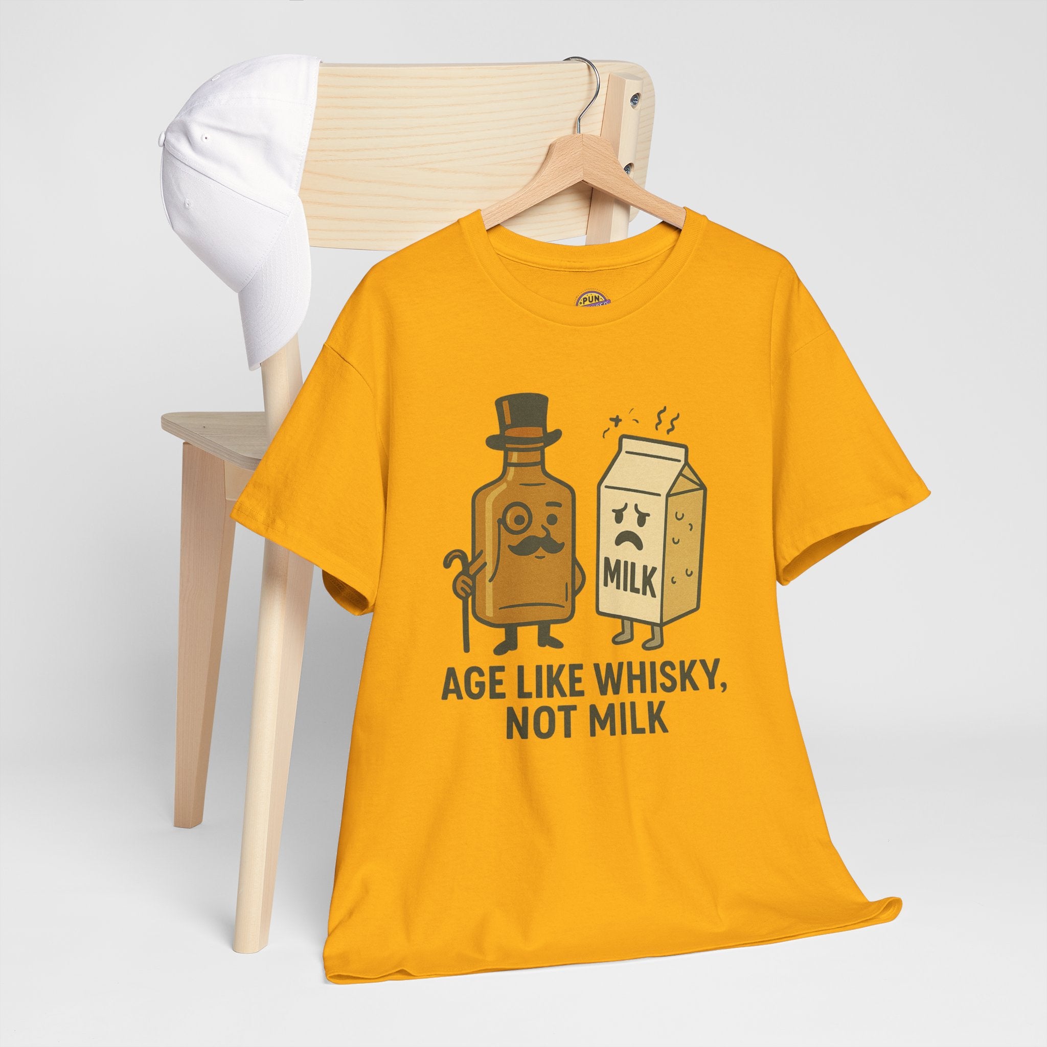 Age Like Whisky Not Milk T-Shirt