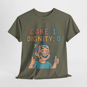 Cake: 1, Dignity: 0 T-Shirt