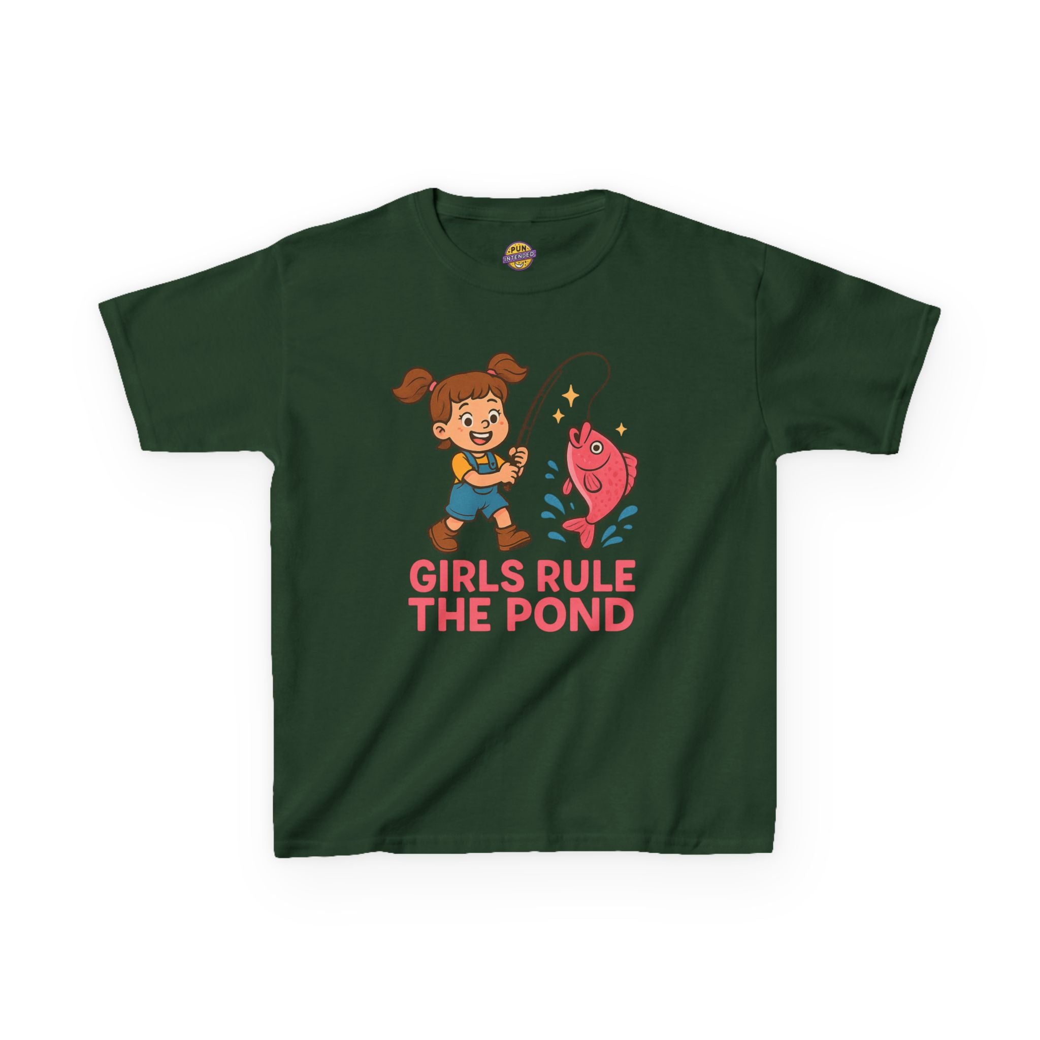 Girls Rule the Pond Girls T-Shirt