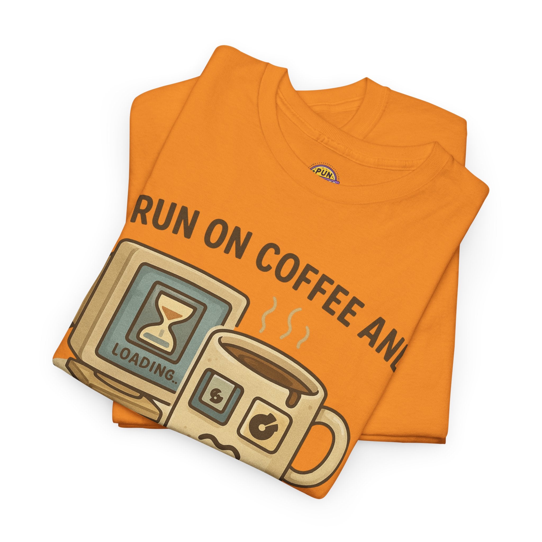 I Run on Coffee and Outdated Software T-Shirt