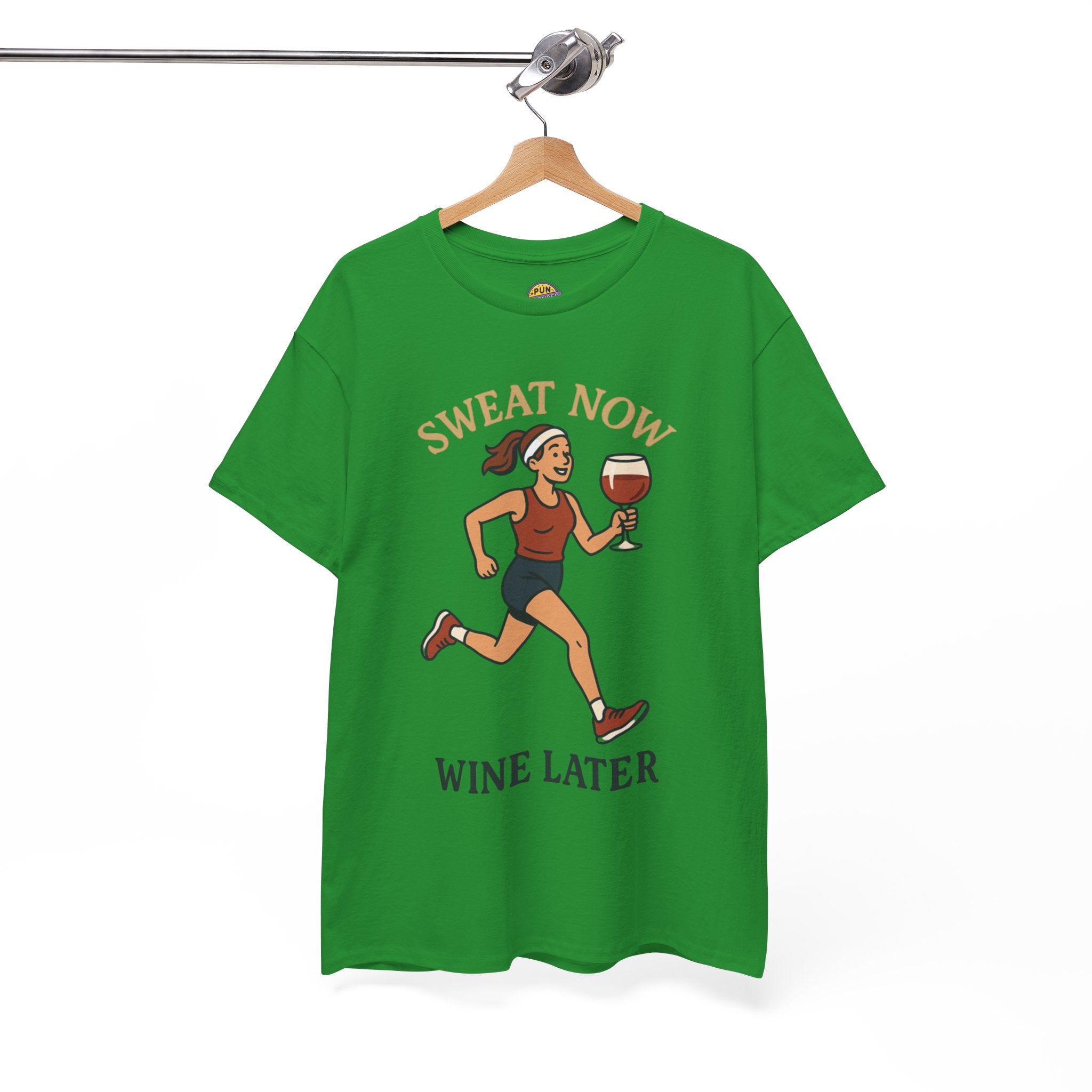 Sweat Now Wine Later T-Shirt