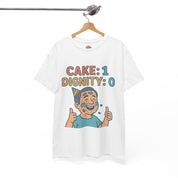 Cake: 1, Dignity: 0 T-Shirt