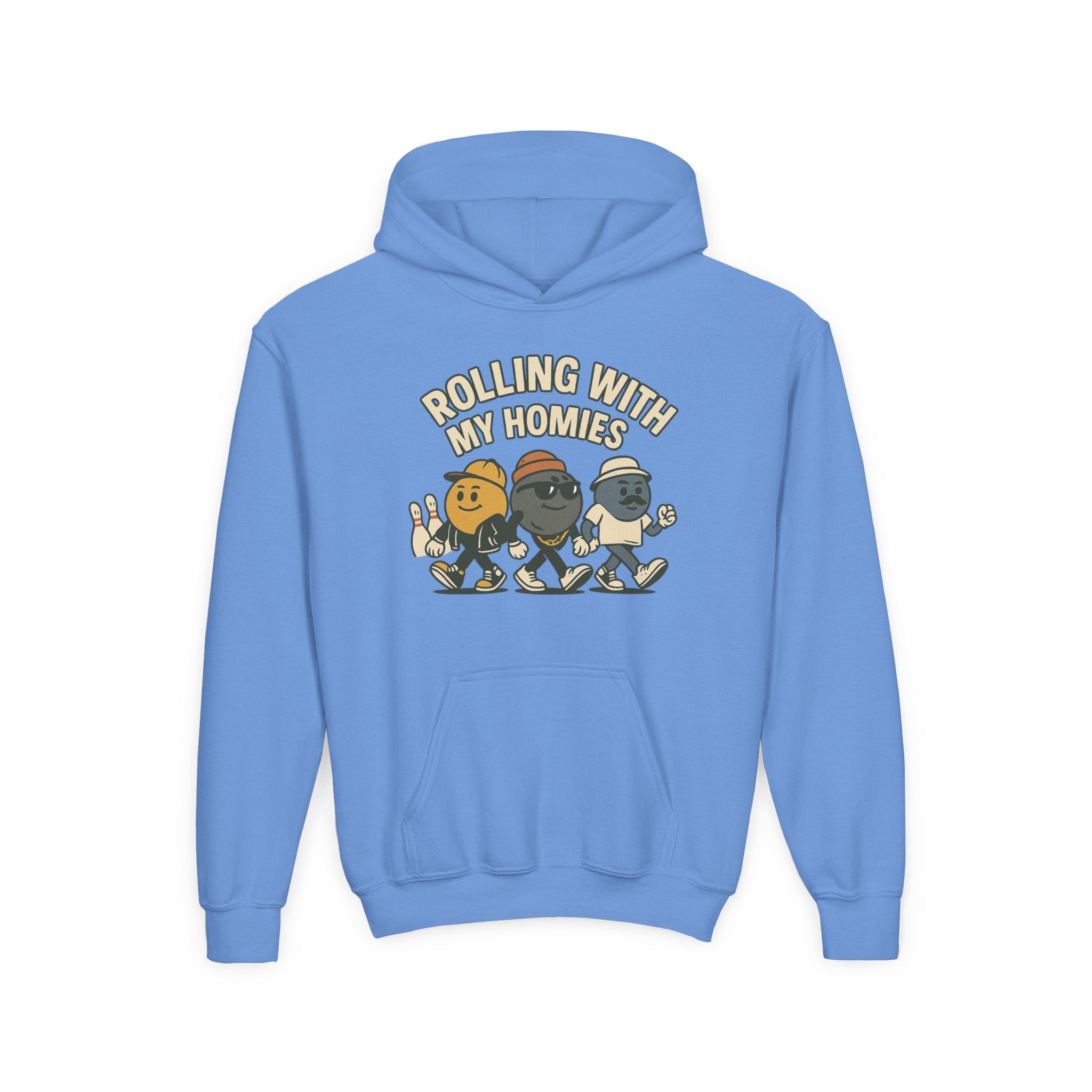 Rolling With My Homies Childrens Hoodie
