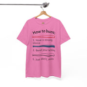 How to Bunt T-Shirt