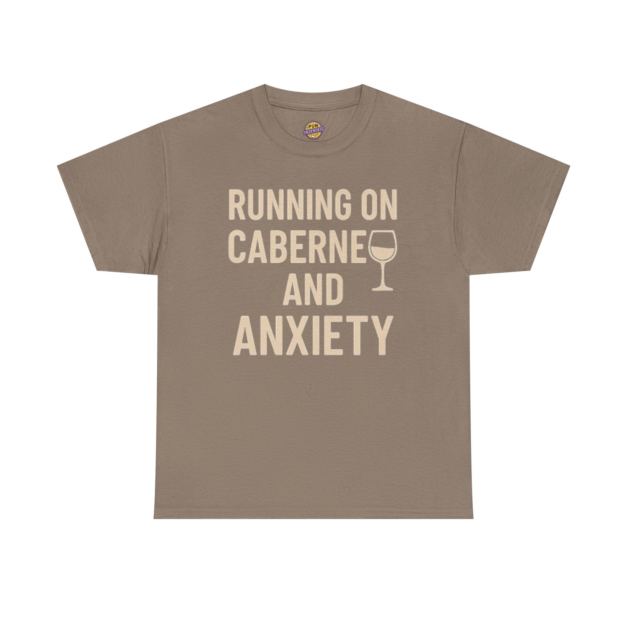 Running on Cabernet and Anxiety T-Shirt