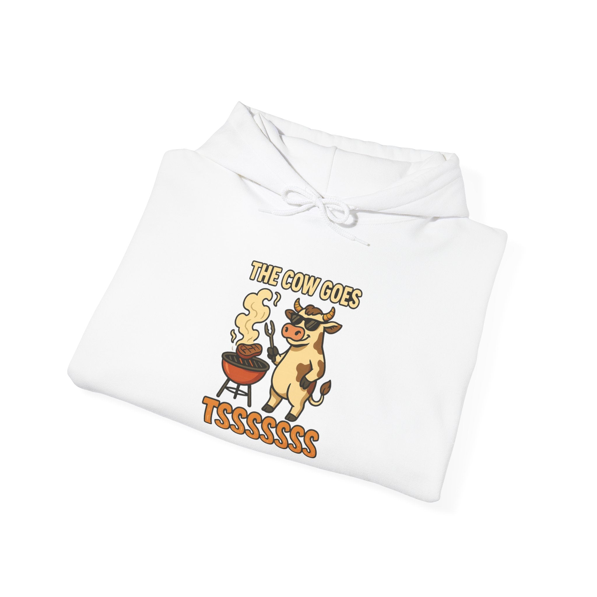 The Cow Goes Tsssssss Meat Hoodie