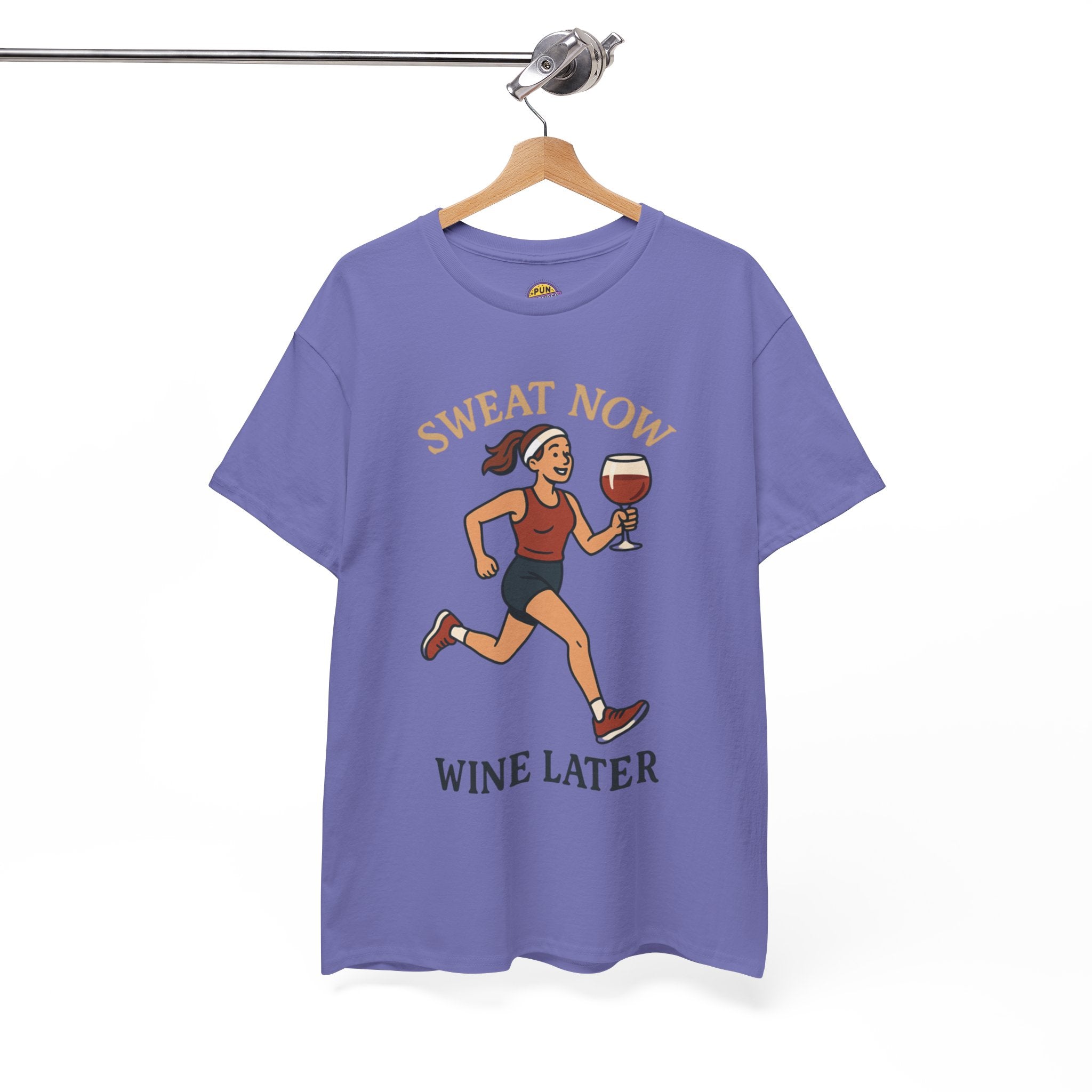 Sweat Now Wine Later T-Shirt