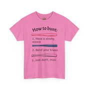 How to Bunt T-Shirt
