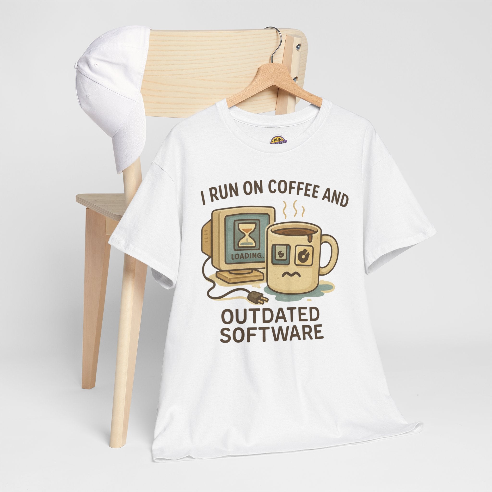I Run on Coffee and Outdated Software T-Shirt