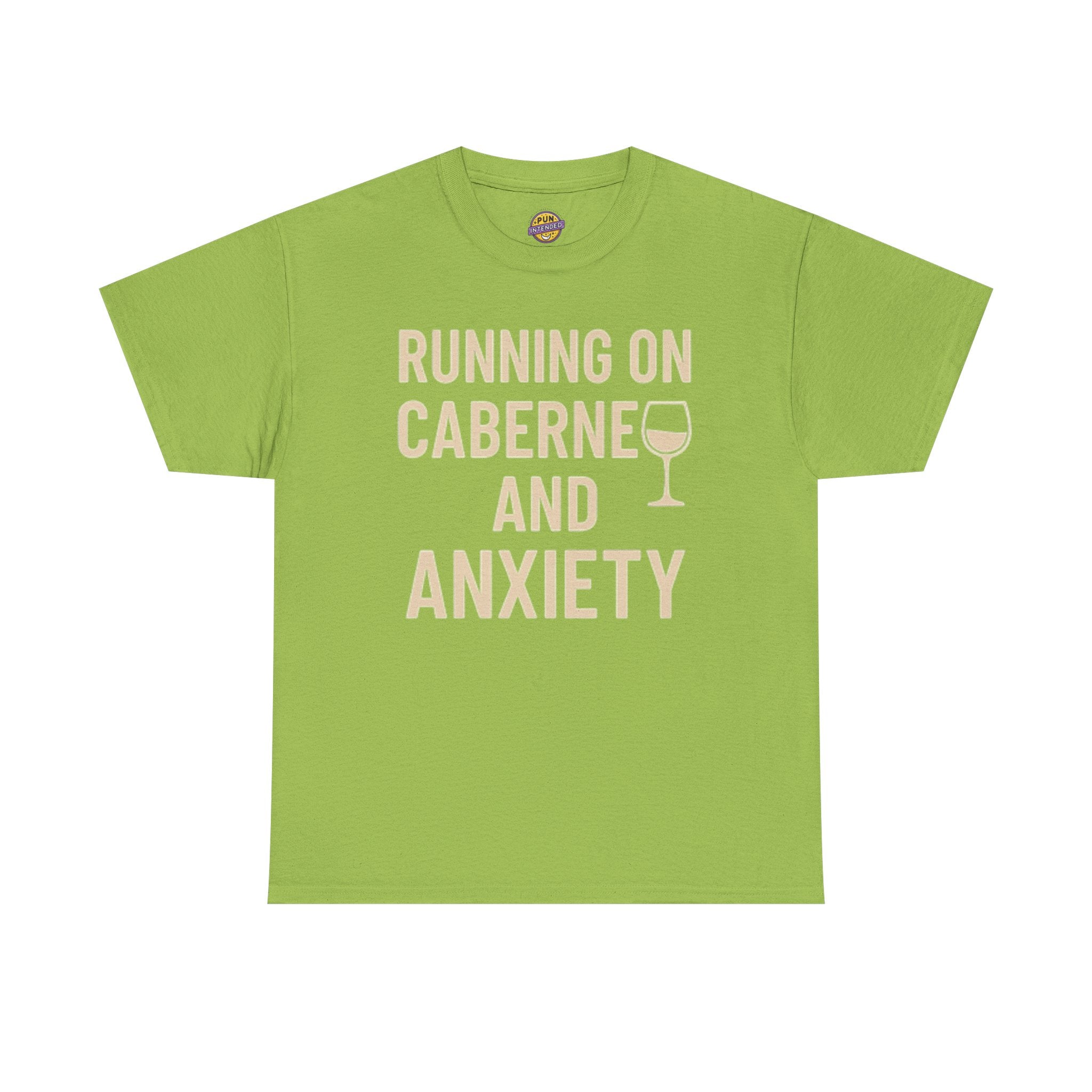 Running on Cabernet and Anxiety T-Shirt