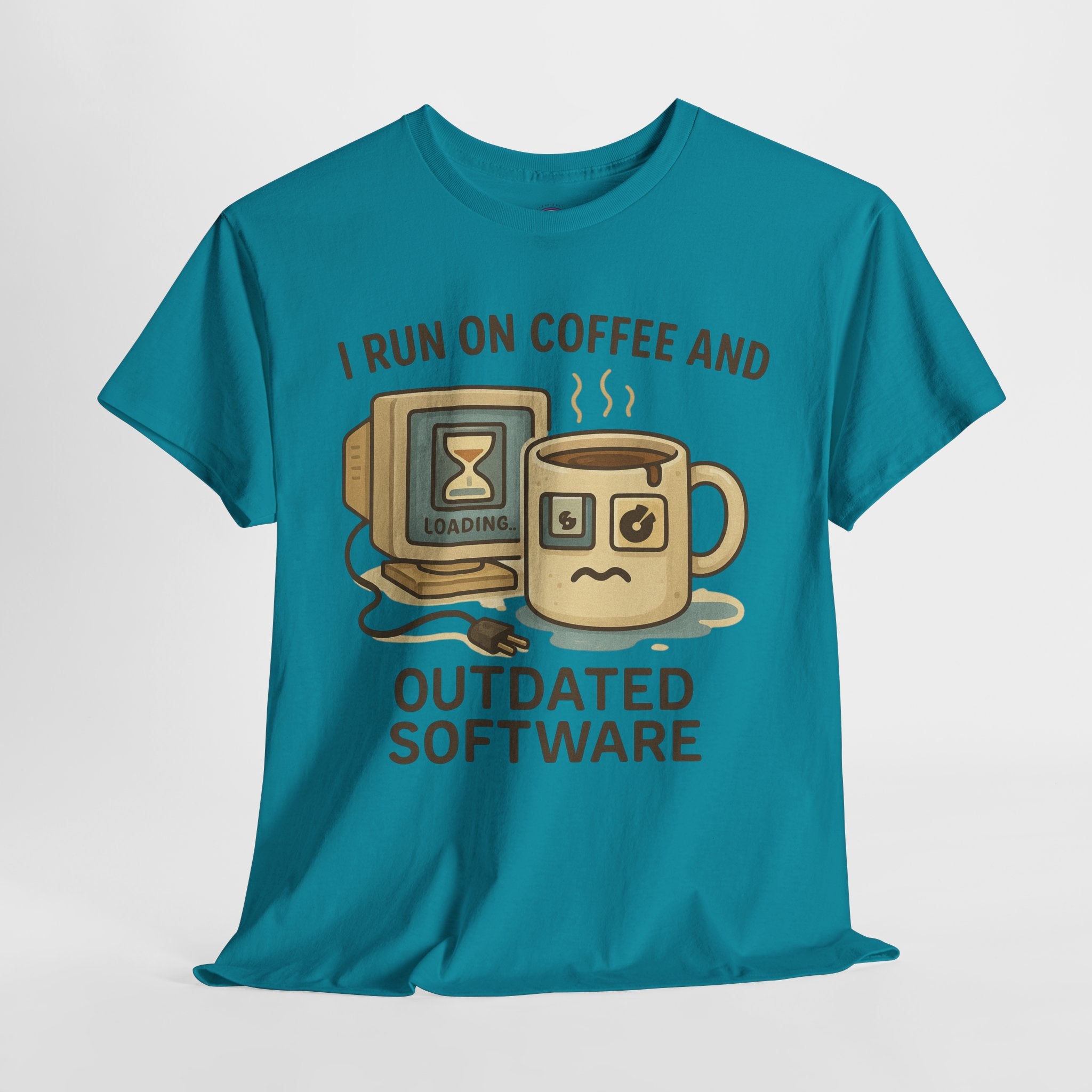 I Run on Coffee and Outdated Software T-Shirt