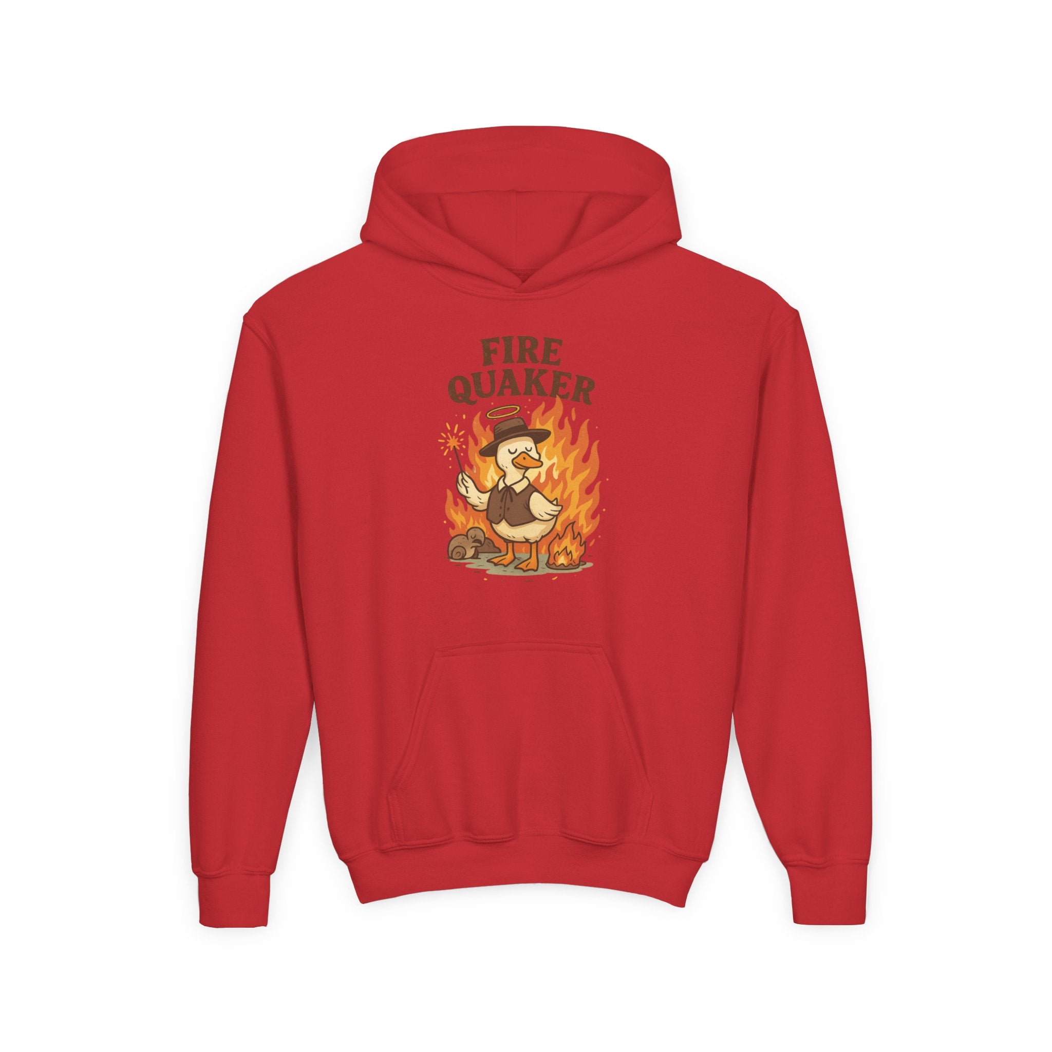 Fire Quaker Childrens Hoodie