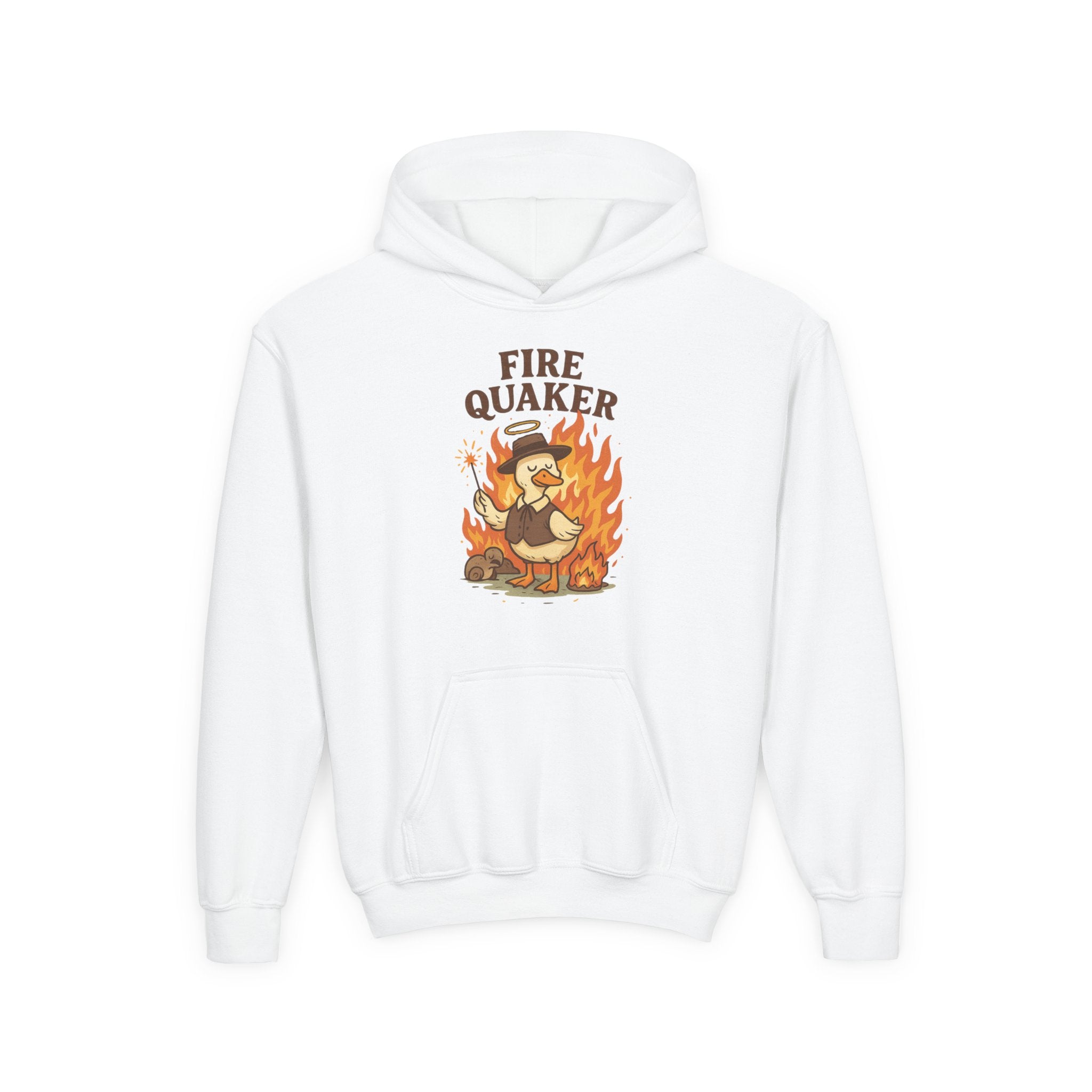 Fire Quaker Childrens Hoodie