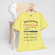 How to Bunt T-Shirt