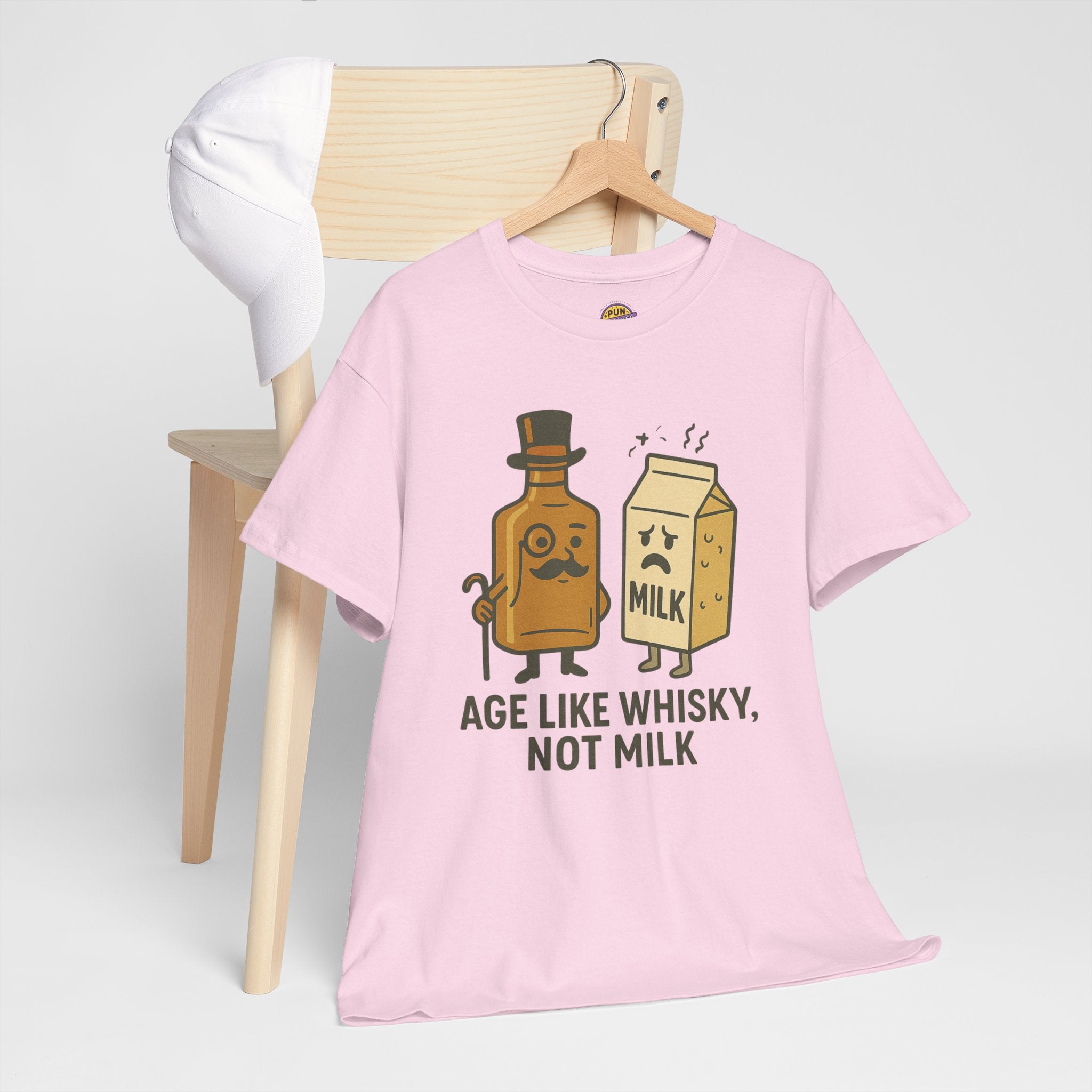 Age Like Whisky Not Milk T-Shirt