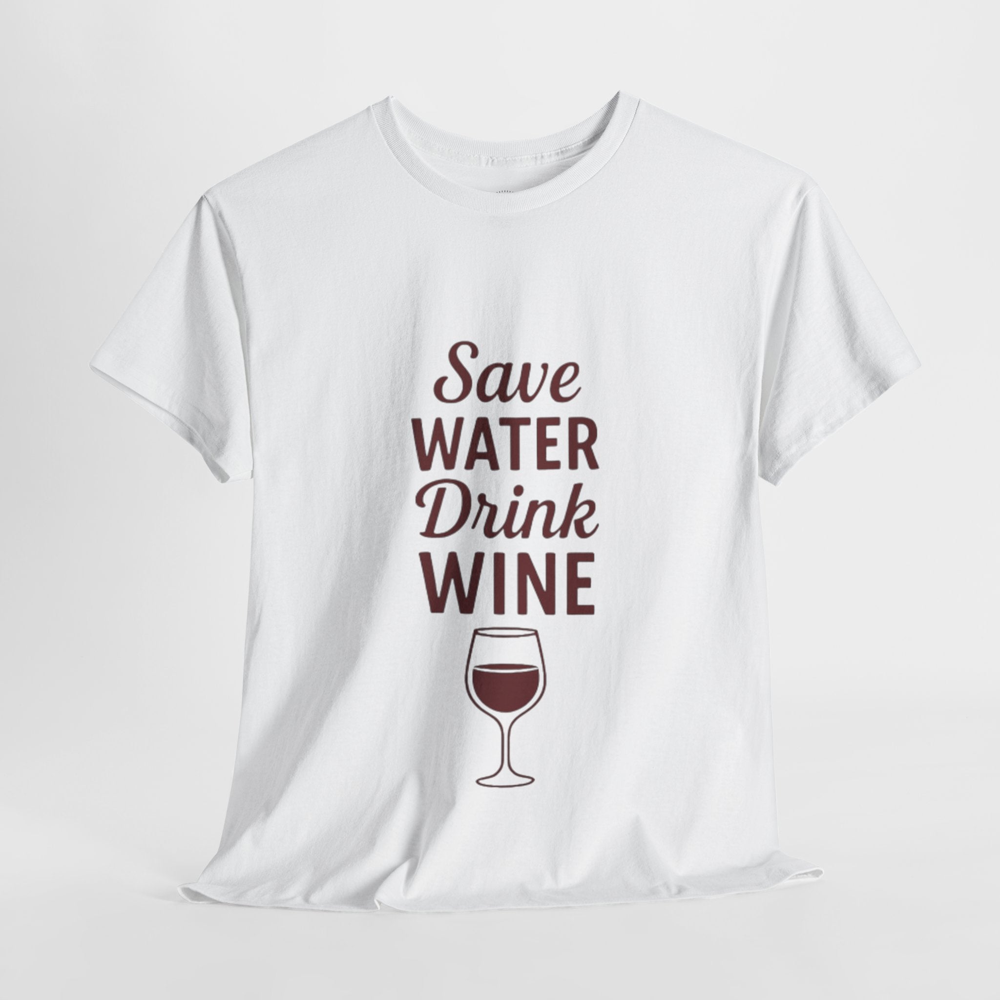 Save Water Drink Wine T-Shirt
