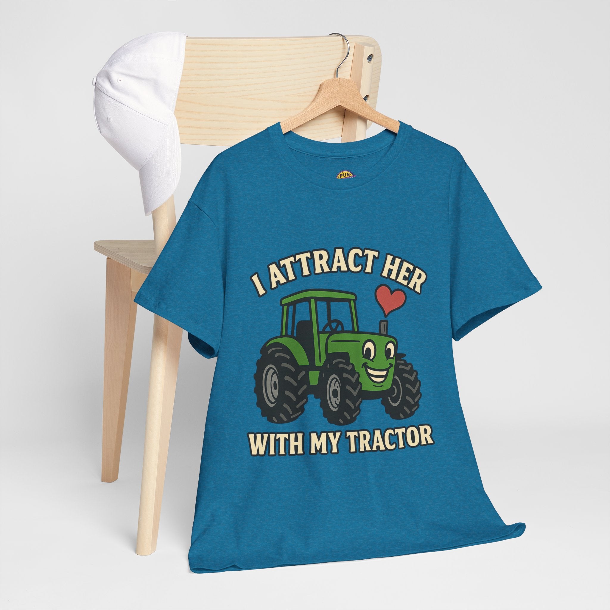 I Attract Her With my Tractor T-Shirt