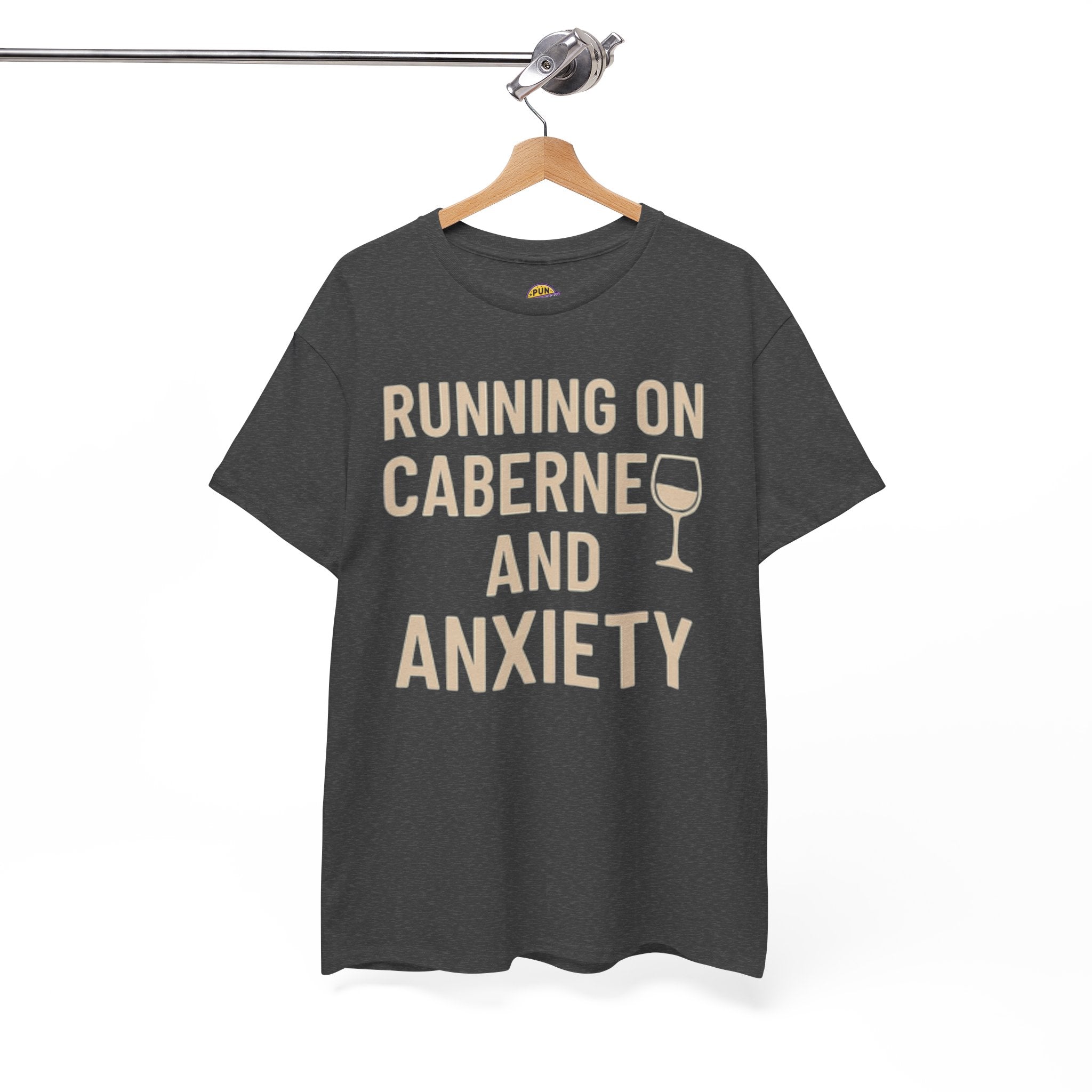 Running on Cabernet and Anxiety T-Shirt