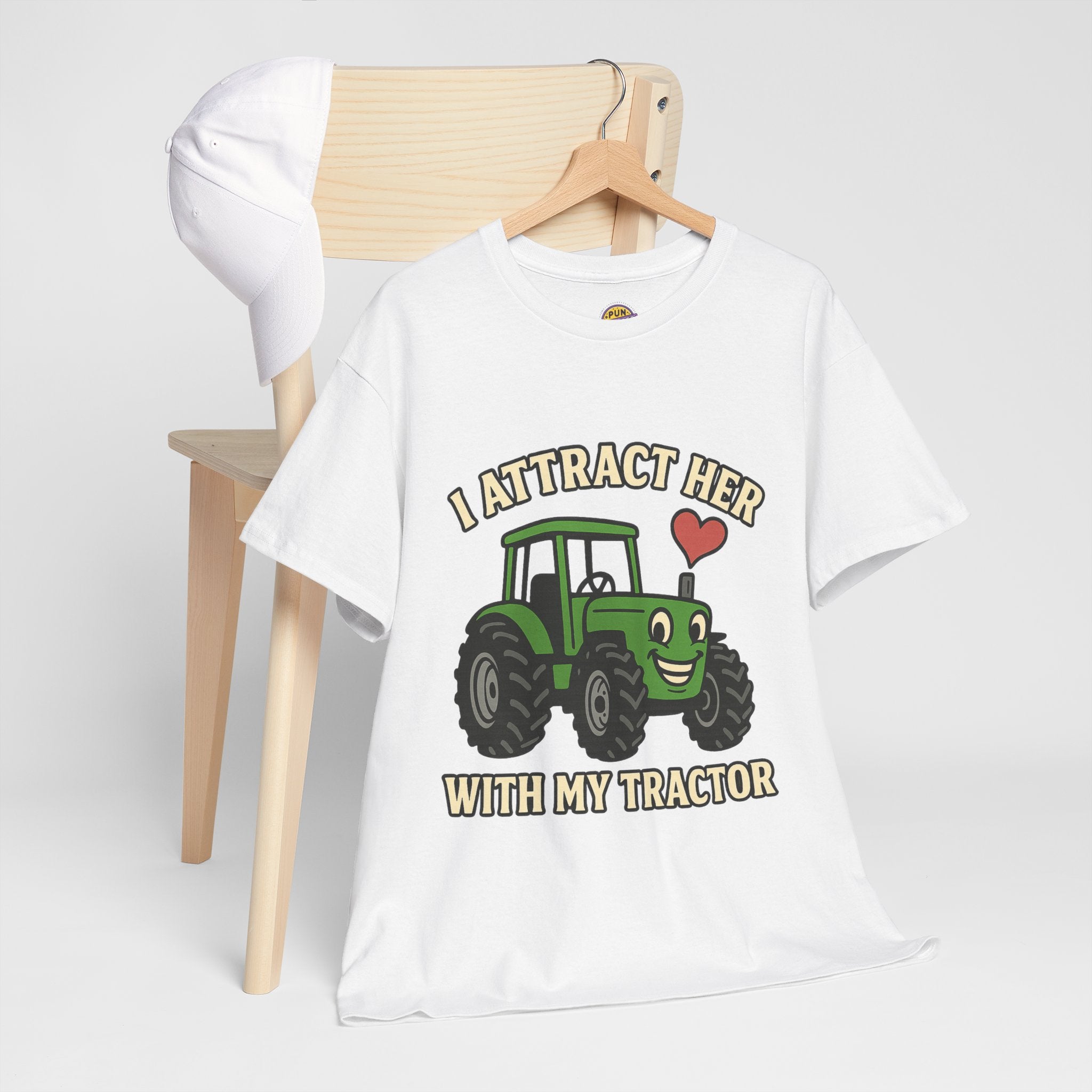 I Attract Her With my Tractor T-Shirt