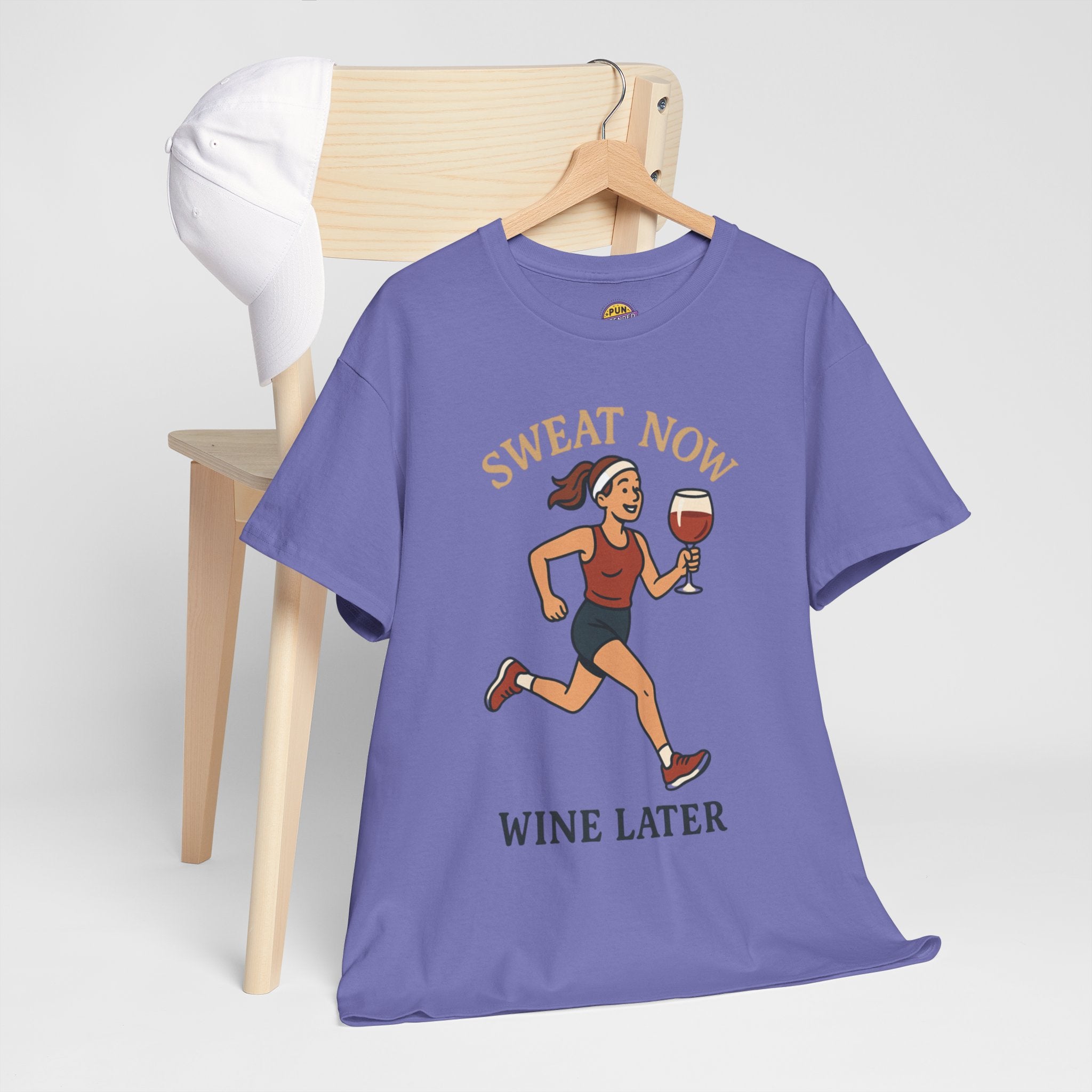 Sweat Now Wine Later T-Shirt