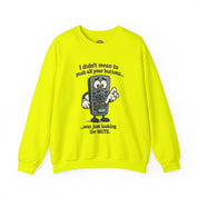 Press Your Mute Button Remote Control Sweatshirt