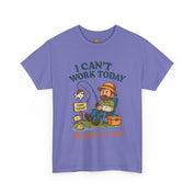 I Can't Work Today My Arm is in a Cast Fishing T-Shirt