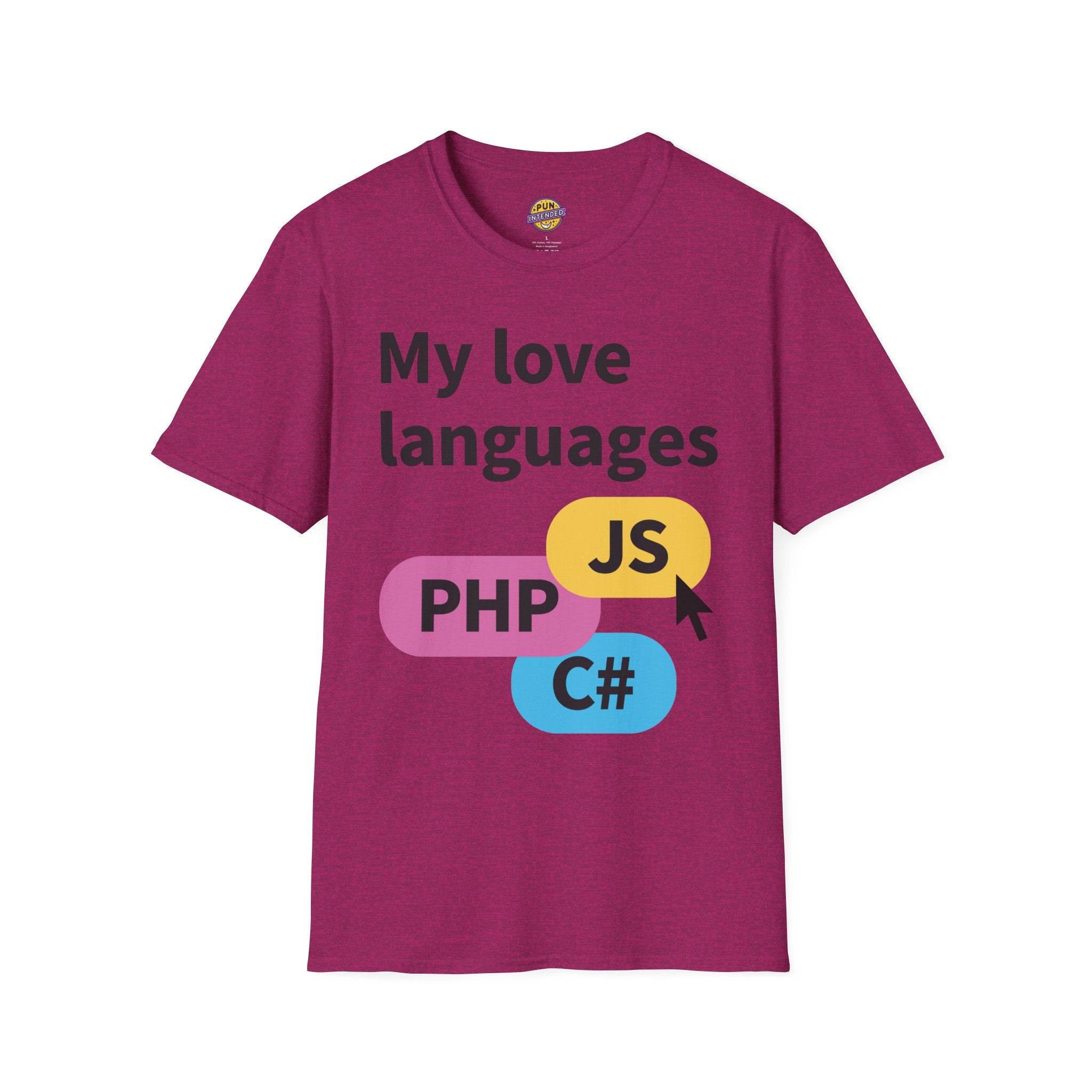 Coding Love Language  T-Shirt
