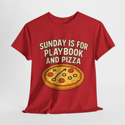 Sunday is for Playbook and Pizza T-Shirt