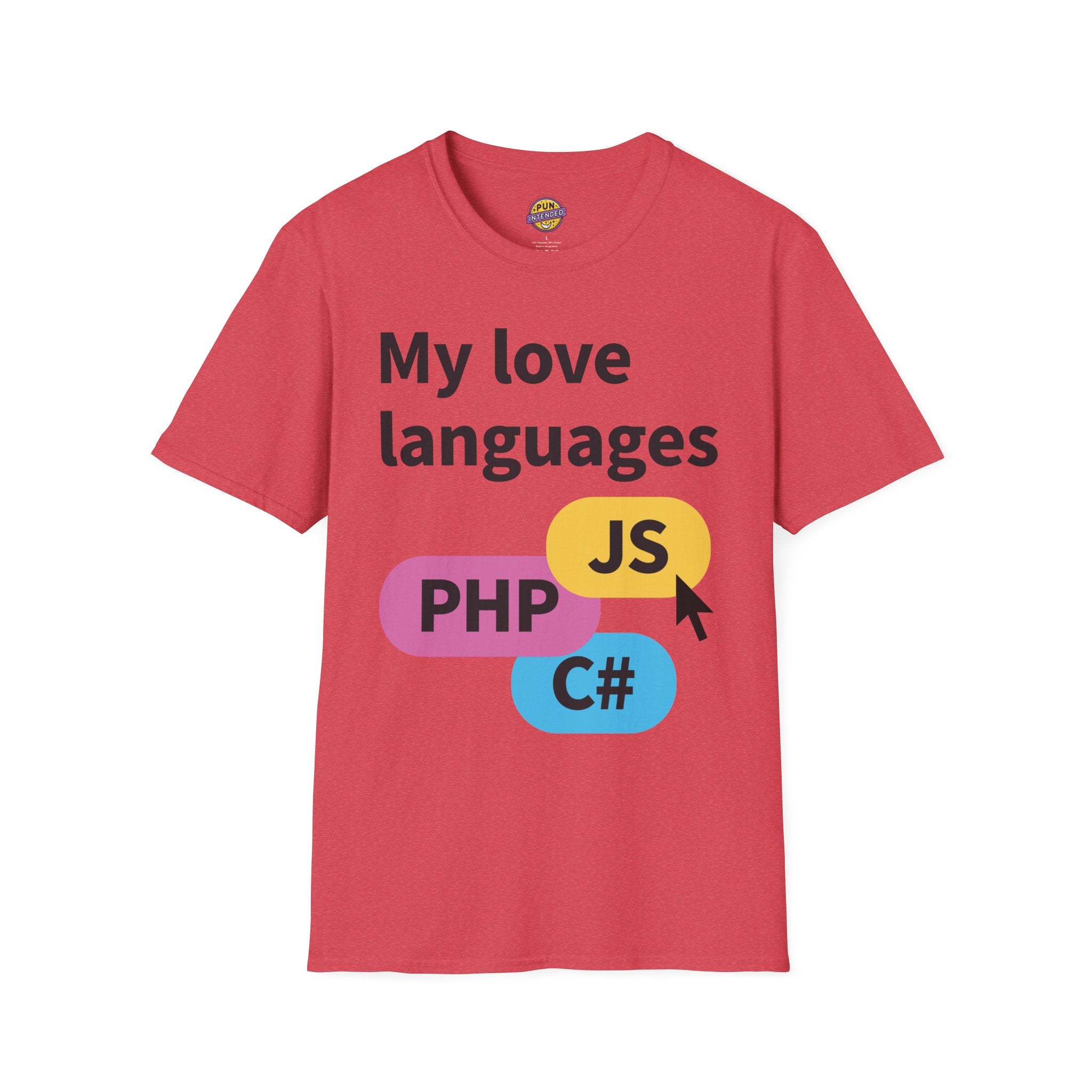 Coding Love Language  T-Shirt