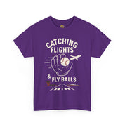 Graphic Tee - Catching Flights & Fly Balls