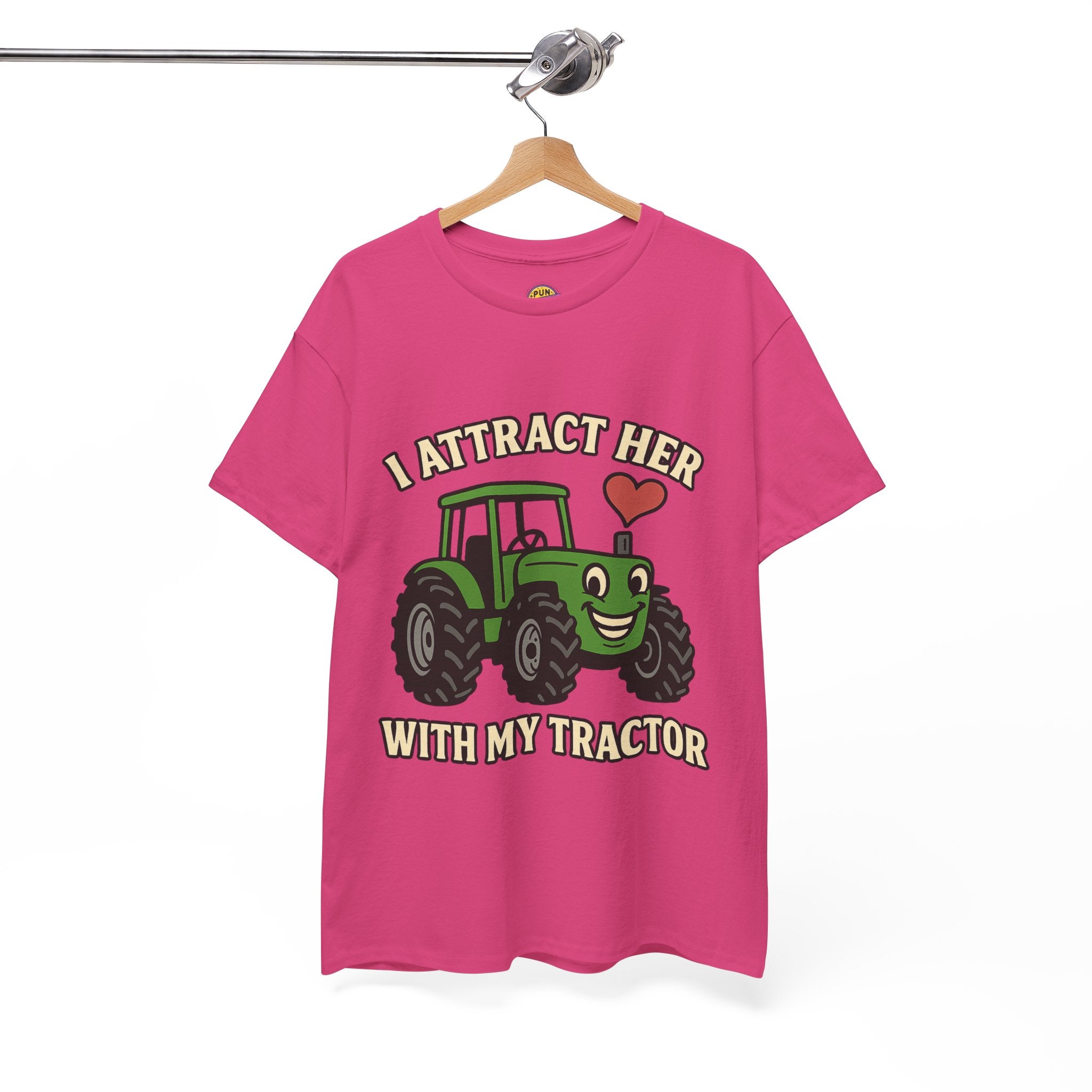 I Attract Her With my Tractor T-Shirt