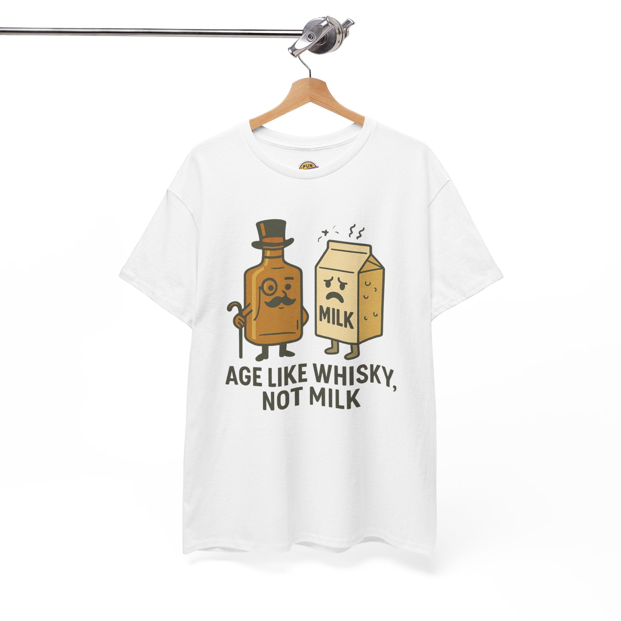 Age Like Whisky Not Milk T-Shirt