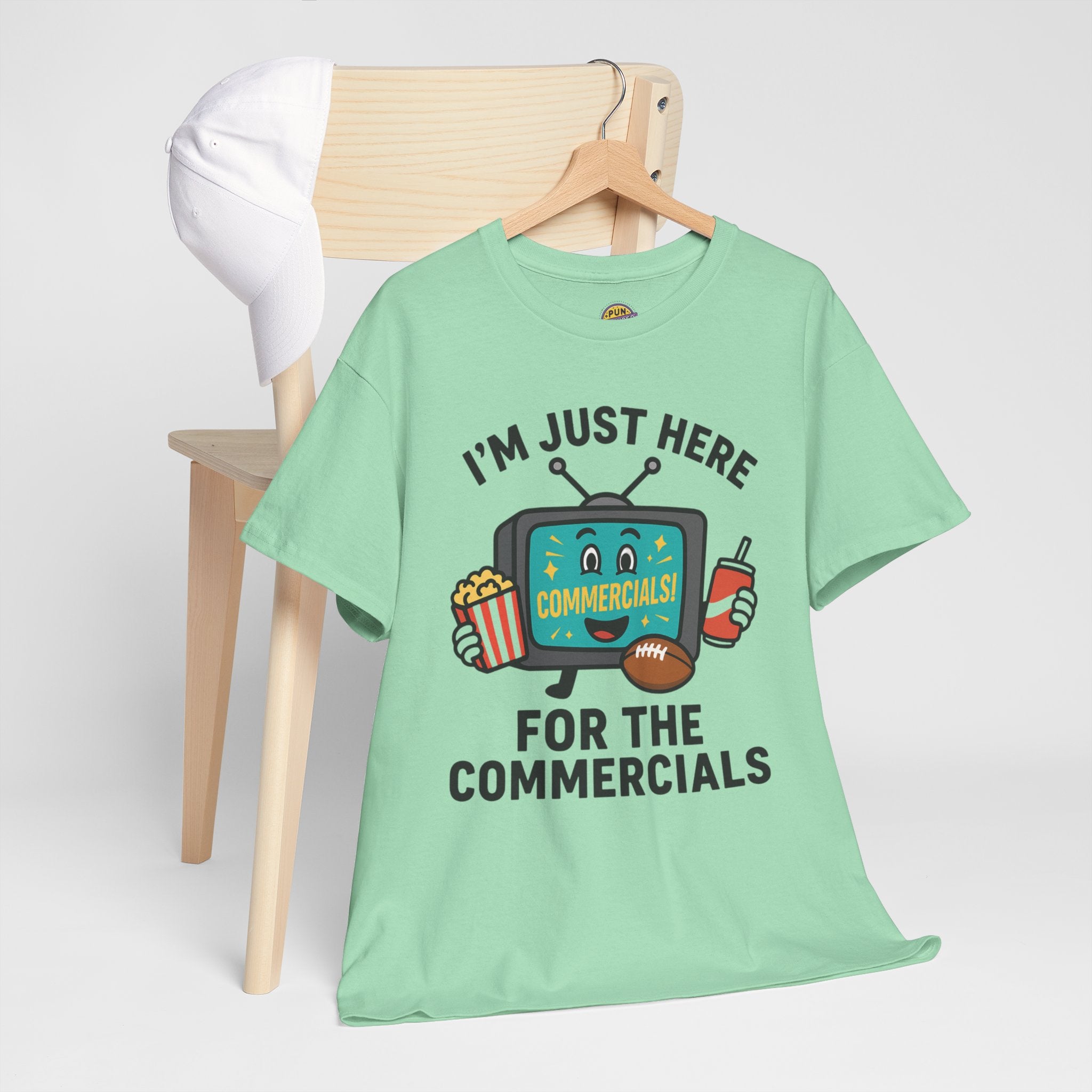 I'm Just Here for the Commercials T-Shirt