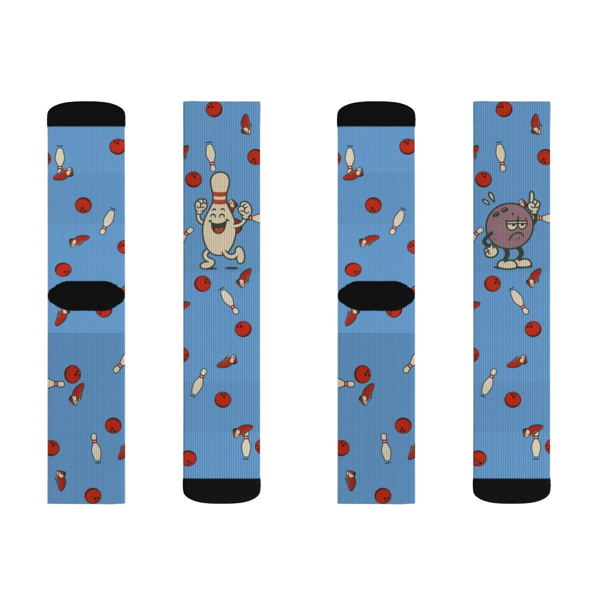 Bowling Themed Socks