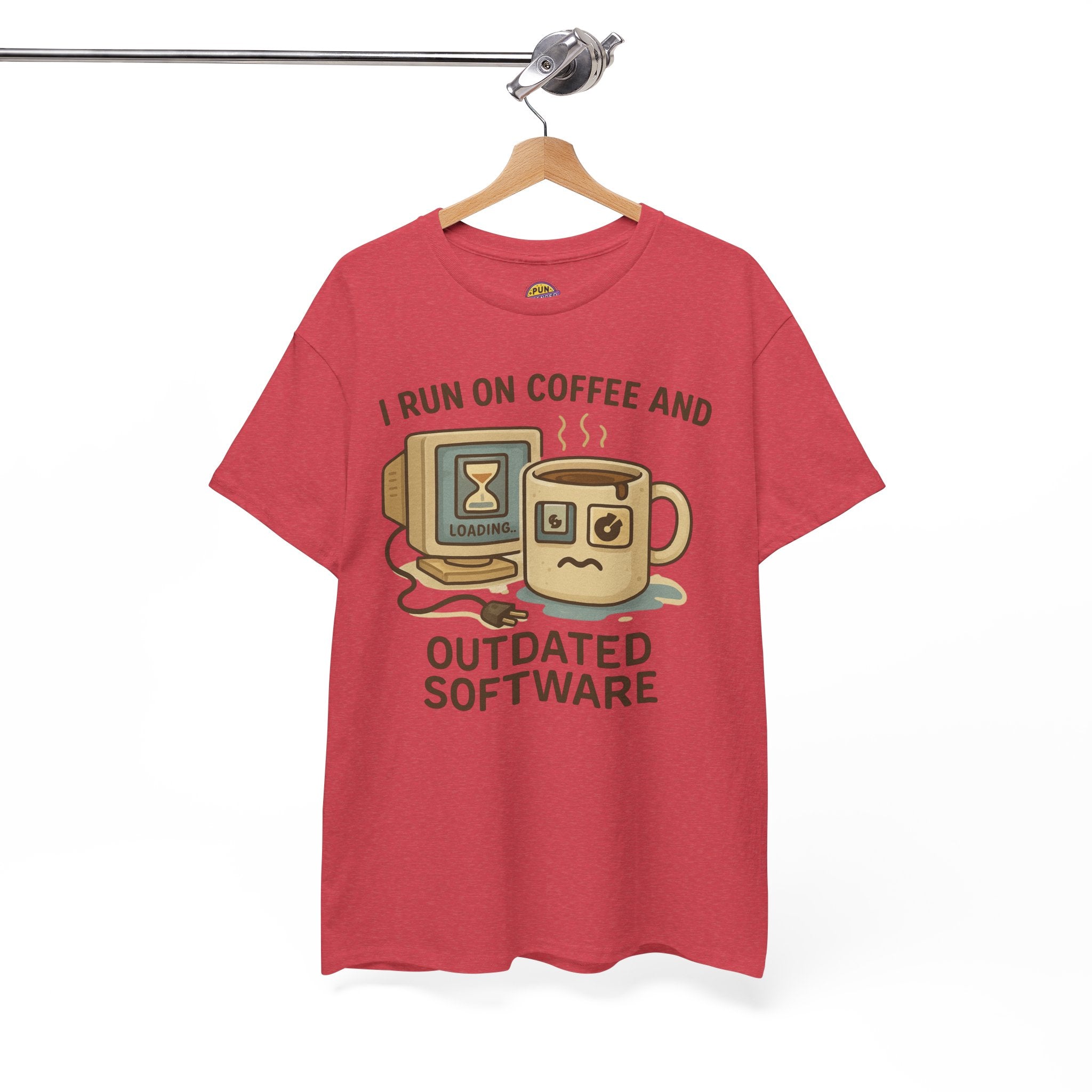 I Run on Coffee and Outdated Software T-Shirt