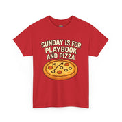 Sunday is for Playbook and Pizza T-Shirt