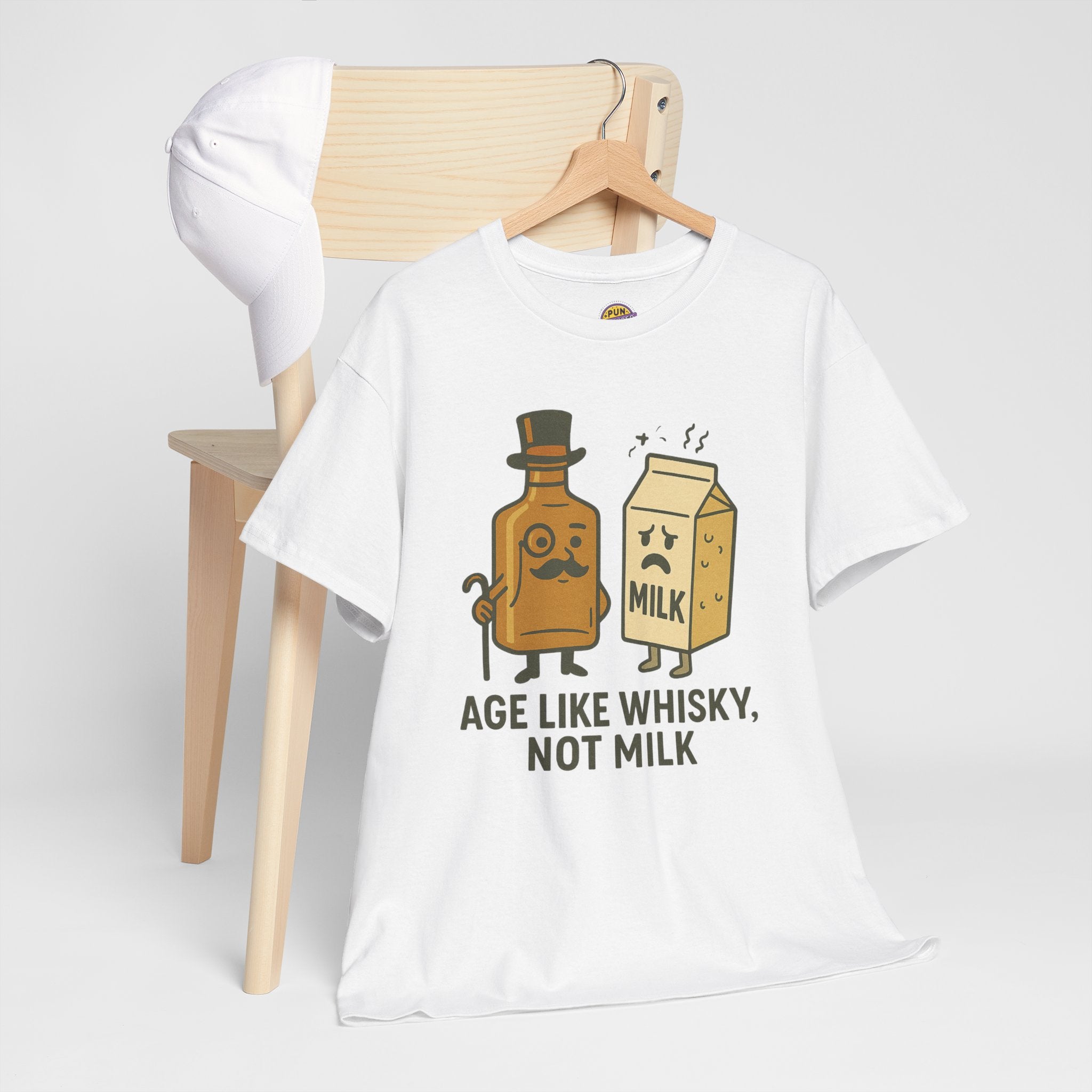 Age Like Whisky Not Milk T-Shirt