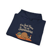 I’m Just Here for the Savasana Hoodie