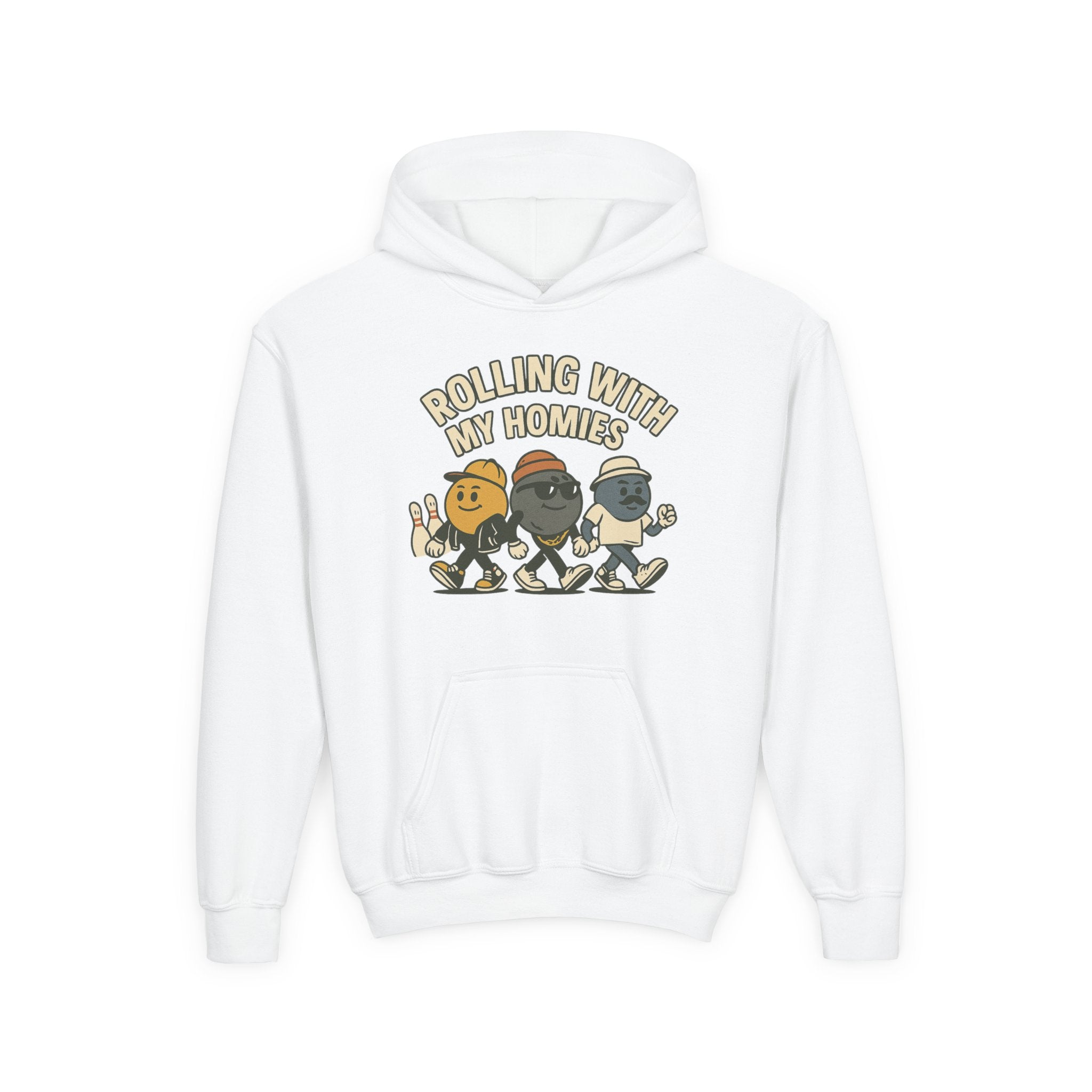 Rolling With My Homies Childrens Hoodie