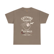 Graphic Tee - Catching Flights & Fly Balls