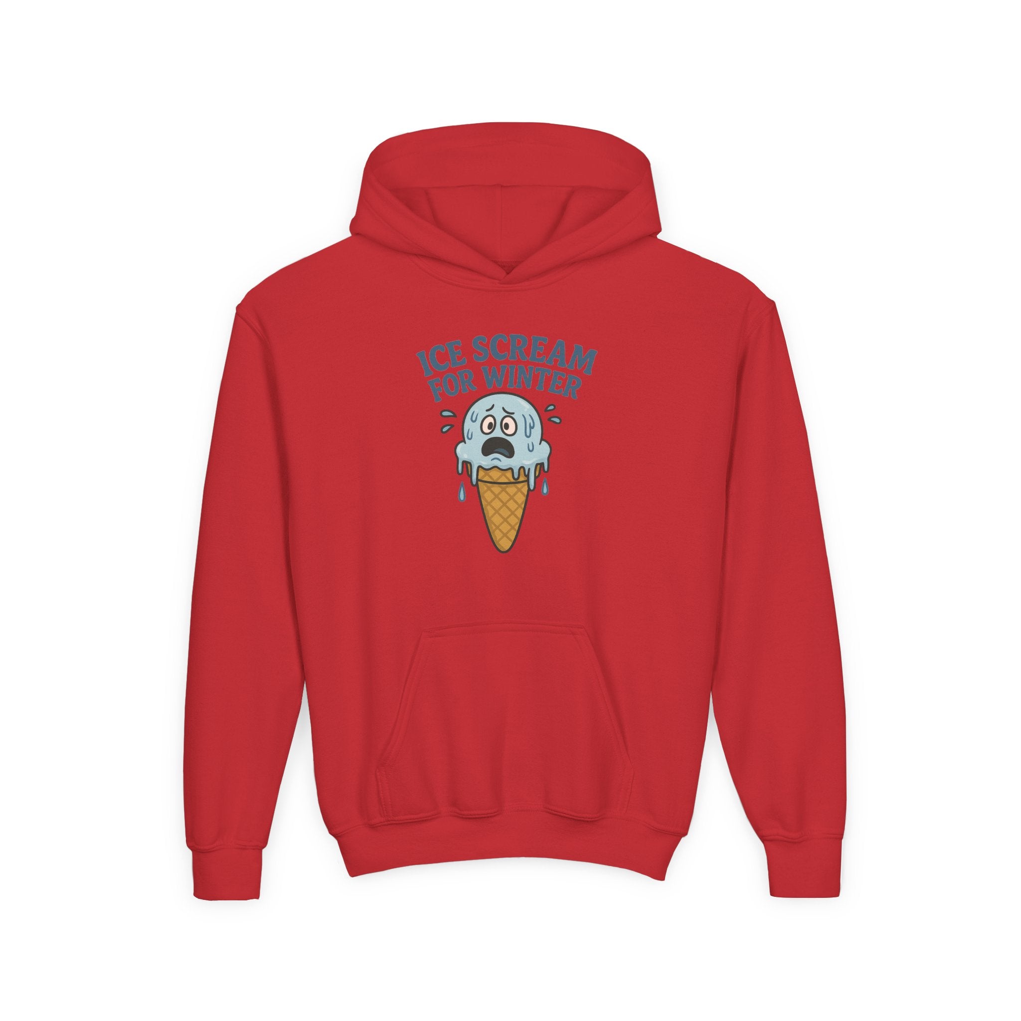 Ice Cream For Winter Children's  Hoodie