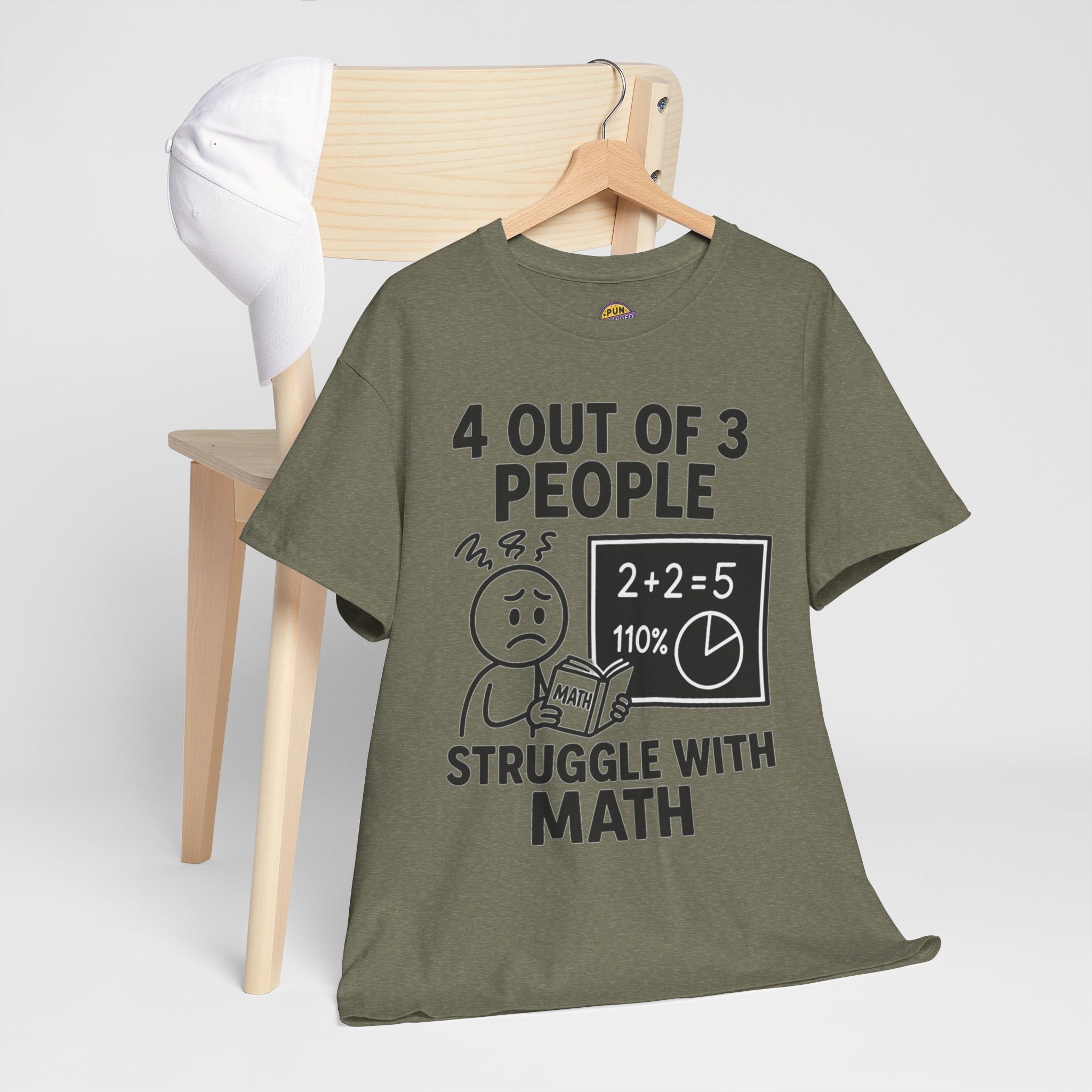 4 Out of 3 People Struggle With Math T-Shirt