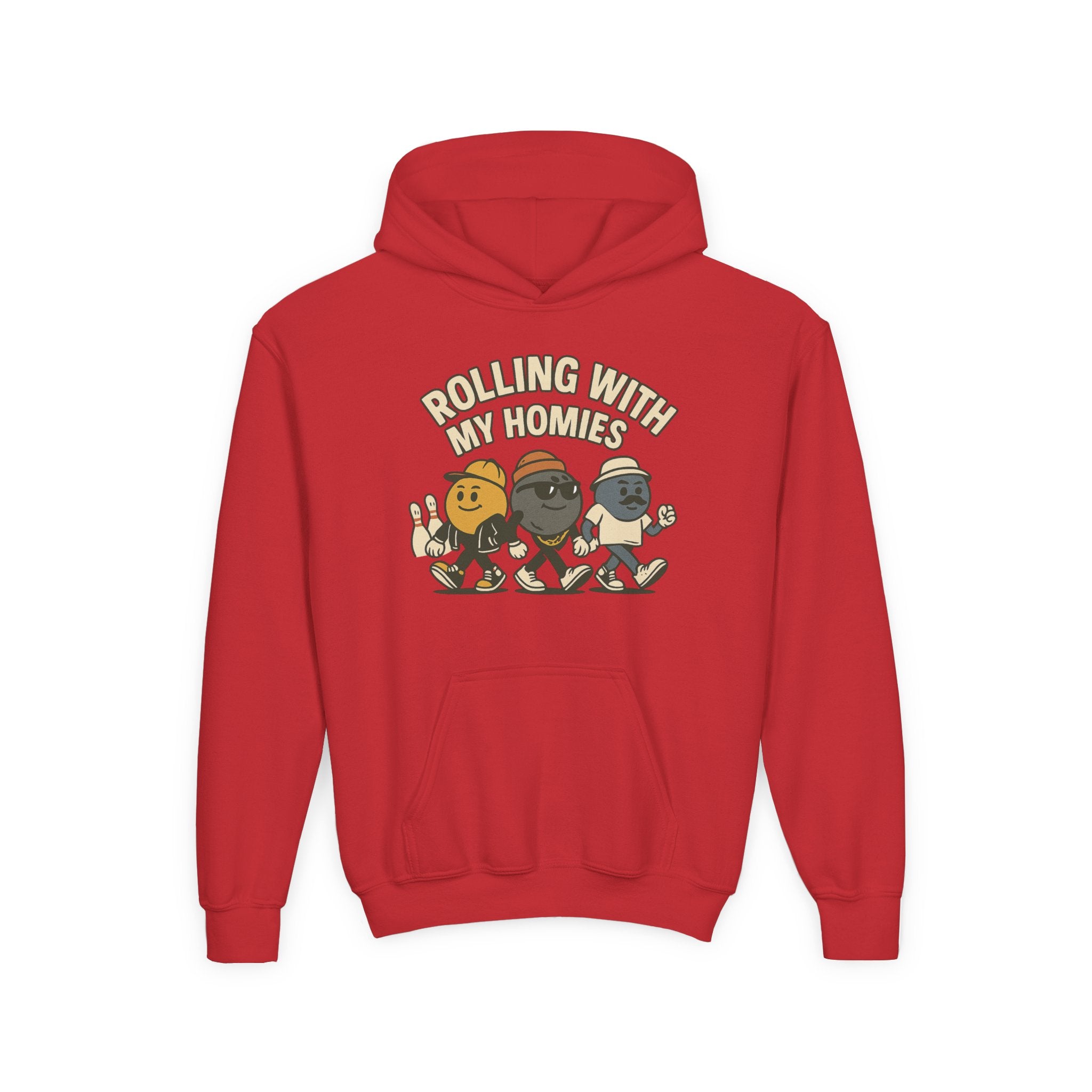 Rolling With My Homies Childrens Hoodie