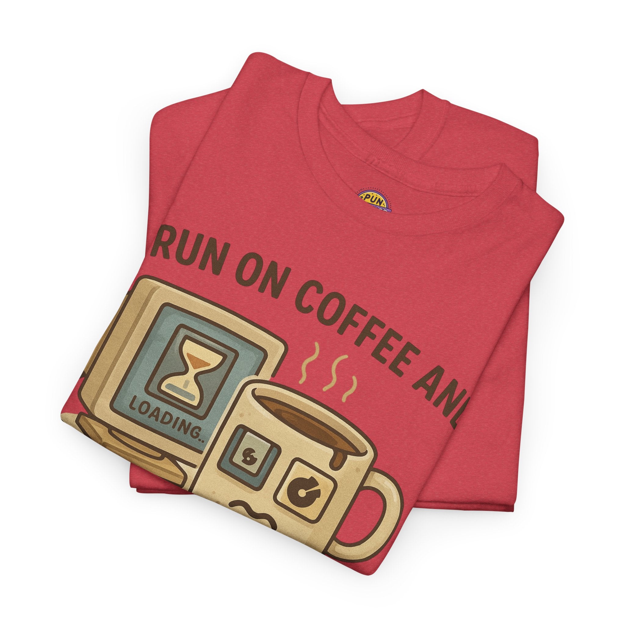 I Run on Coffee and Outdated Software T-Shirt