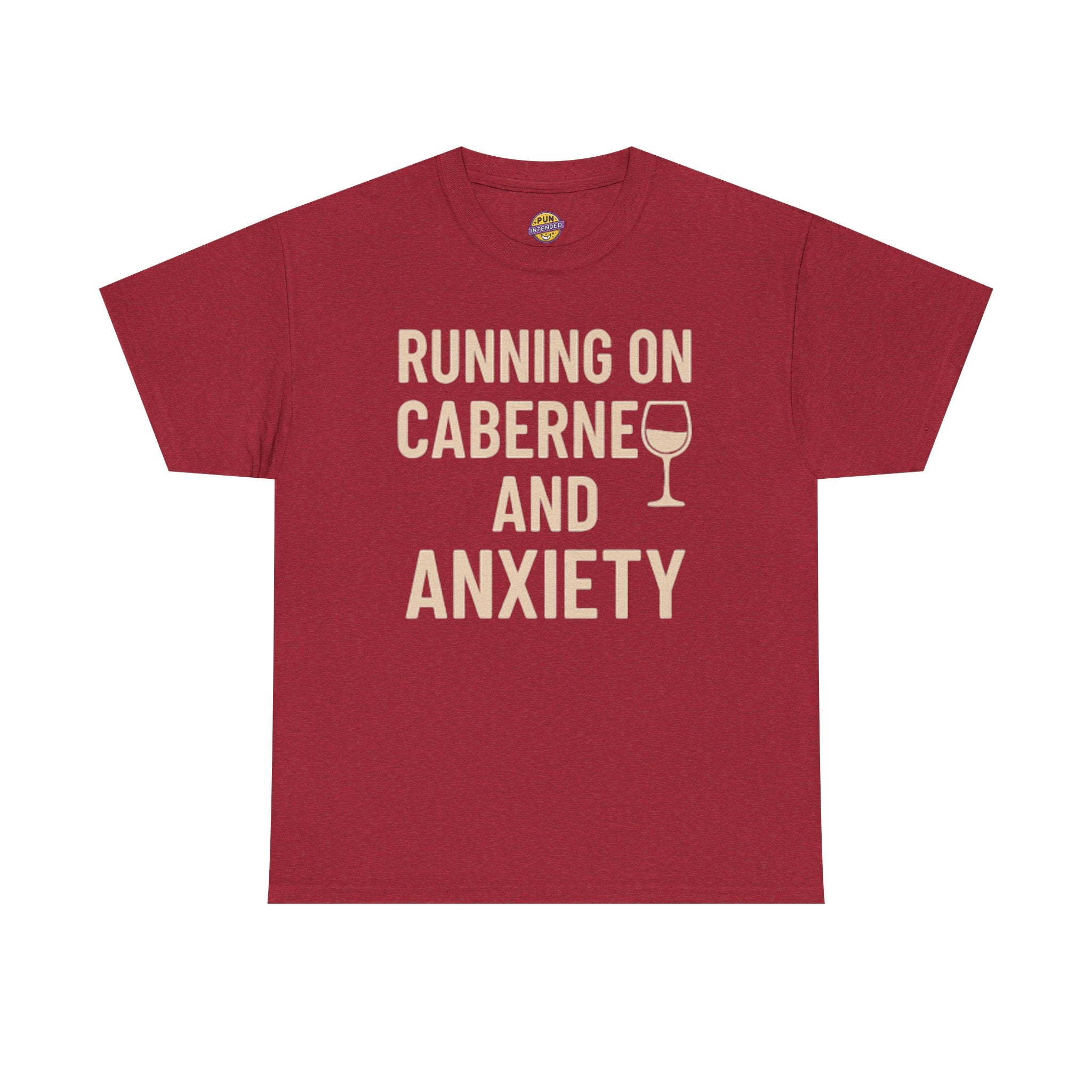 Running on Cabernet and Anxiety T-Shirt