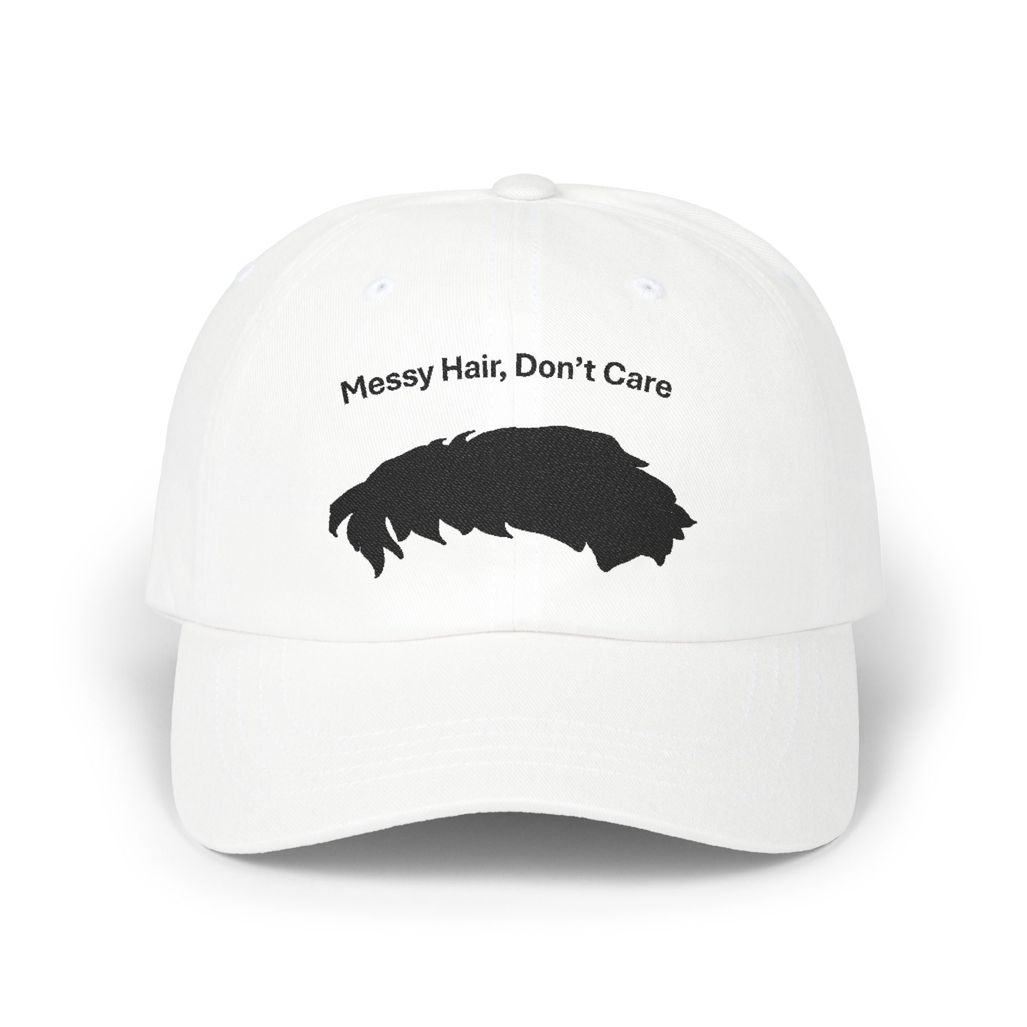 Messy Hair Don't Care Baseball Hat