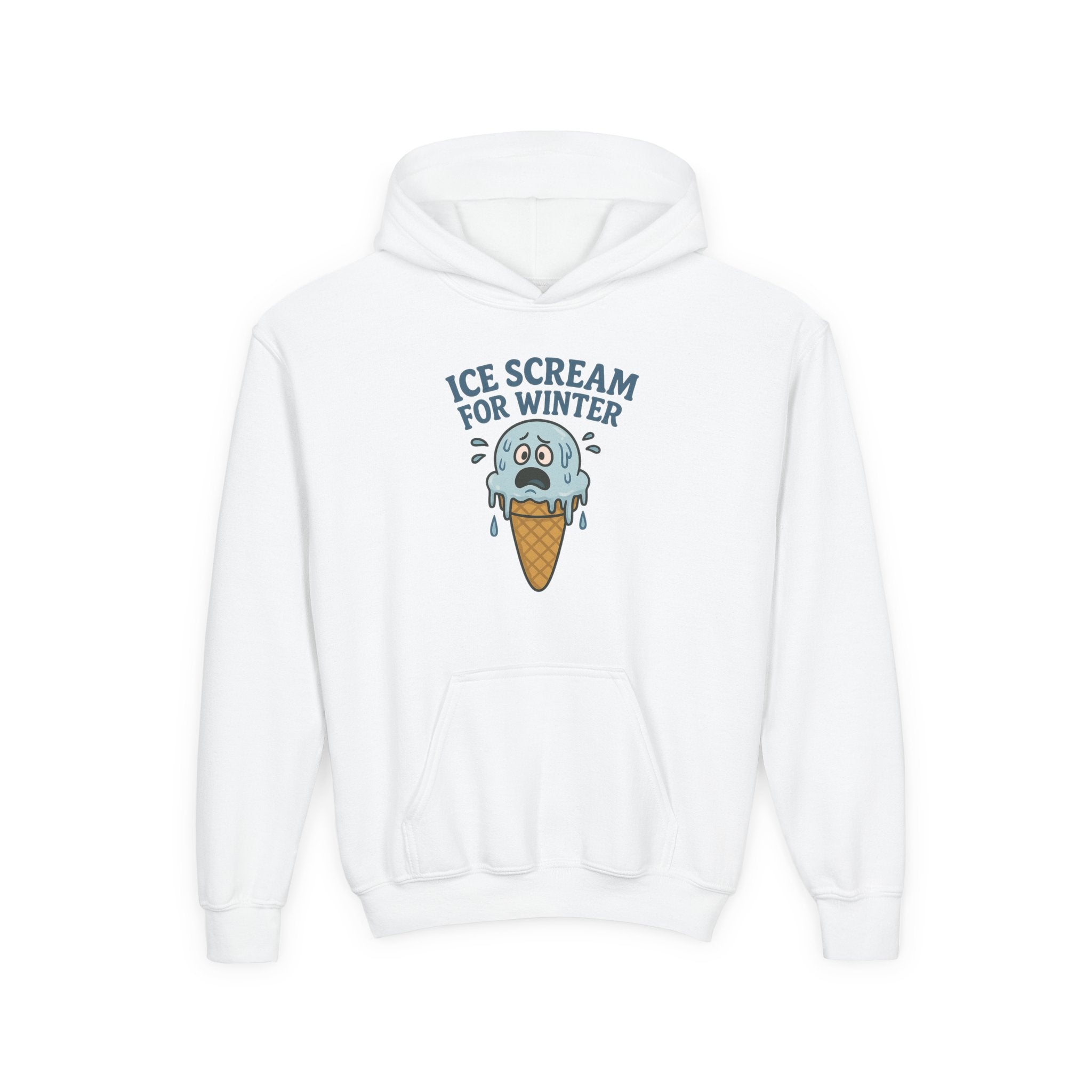 Ice Cream For Winter Children's  Hoodie