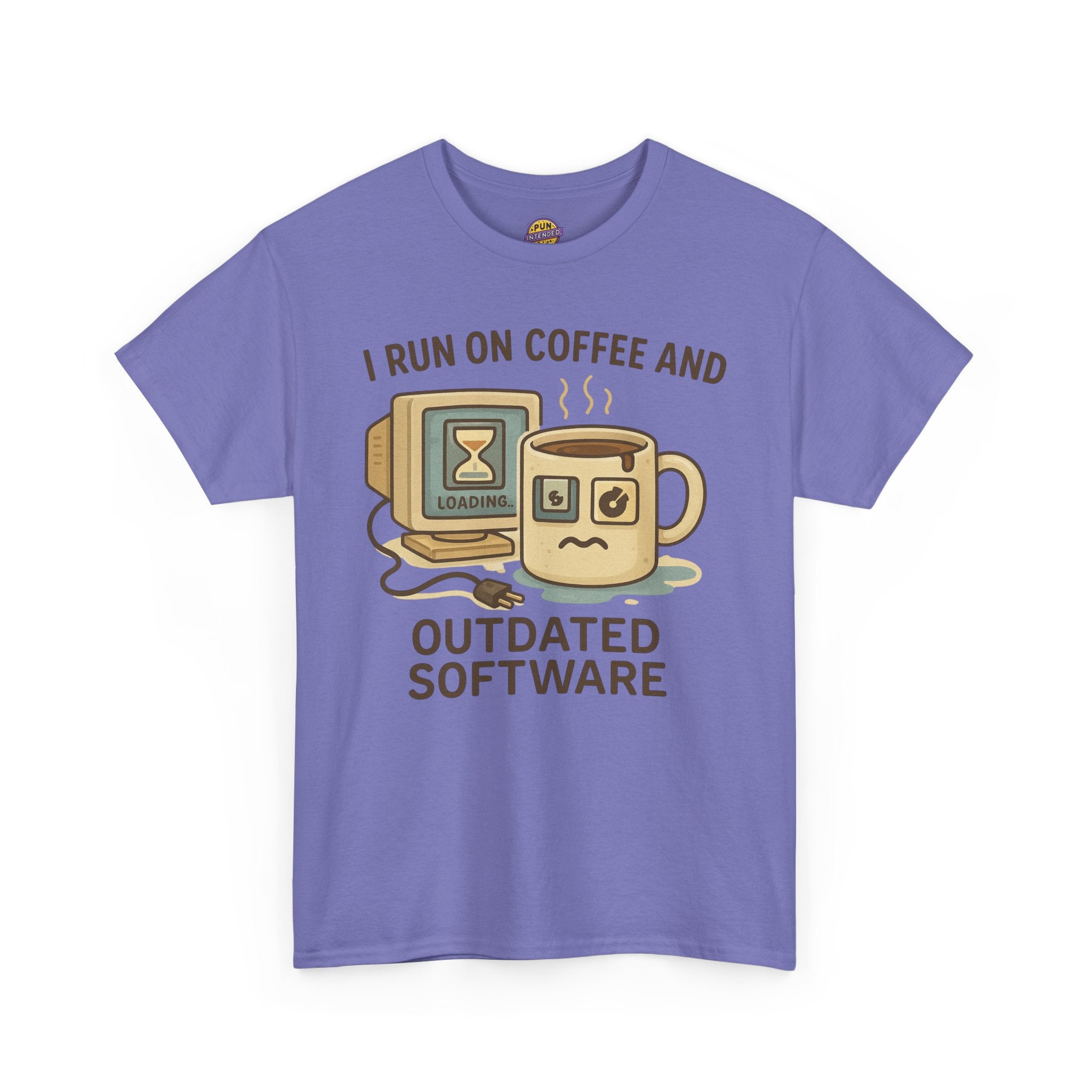 I Run on Coffee and Outdated Software T-Shirt