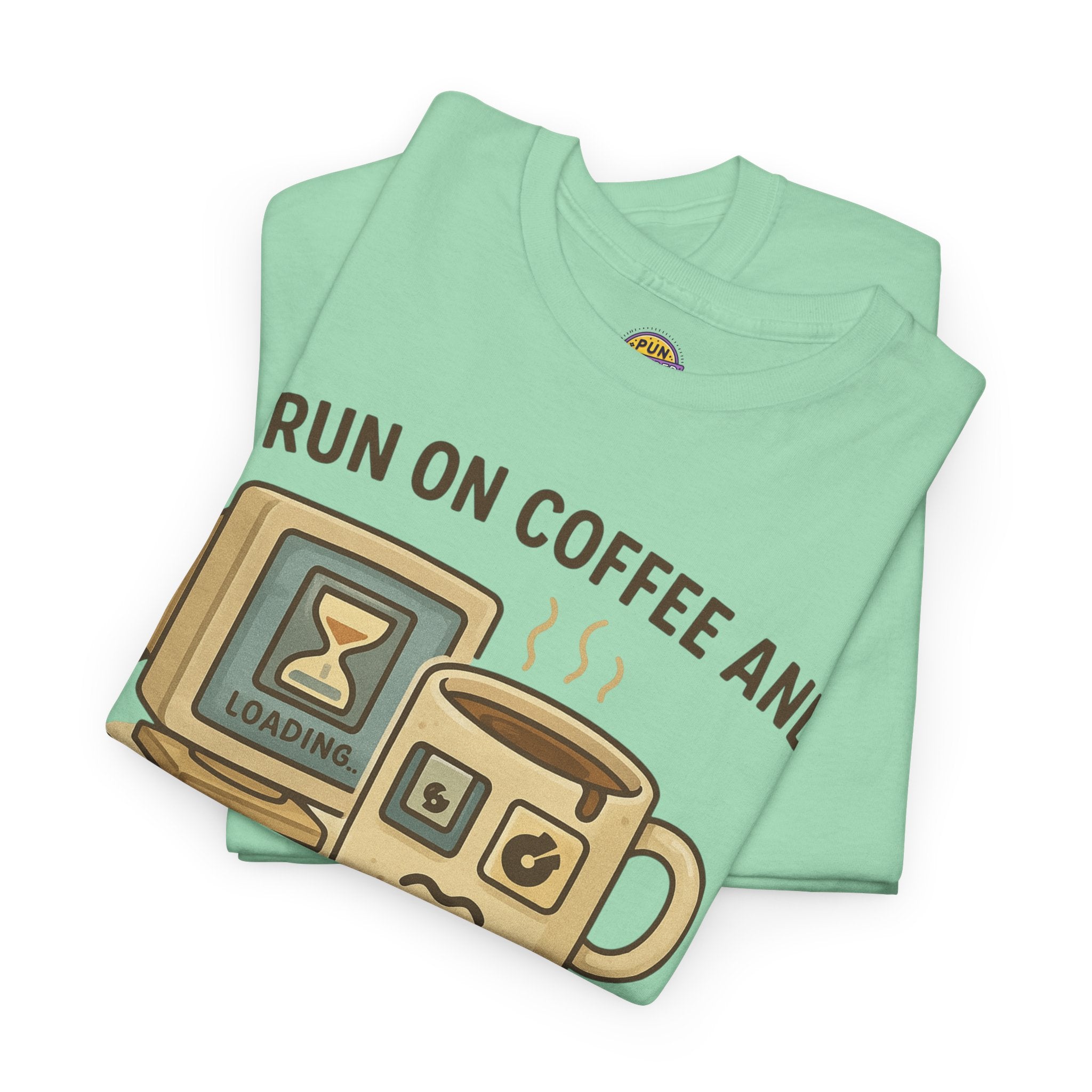 I Run on Coffee and Outdated Software T-Shirt